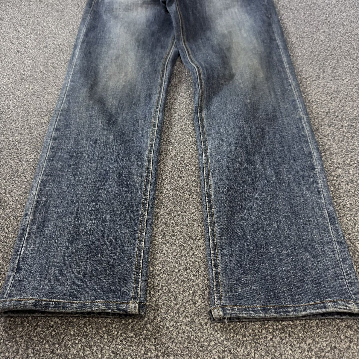 Indigo 🇯🇵 Japanese Indigo Denim Rugged Jeans Size US 30 / EU 46 - 6 Thumbnail
