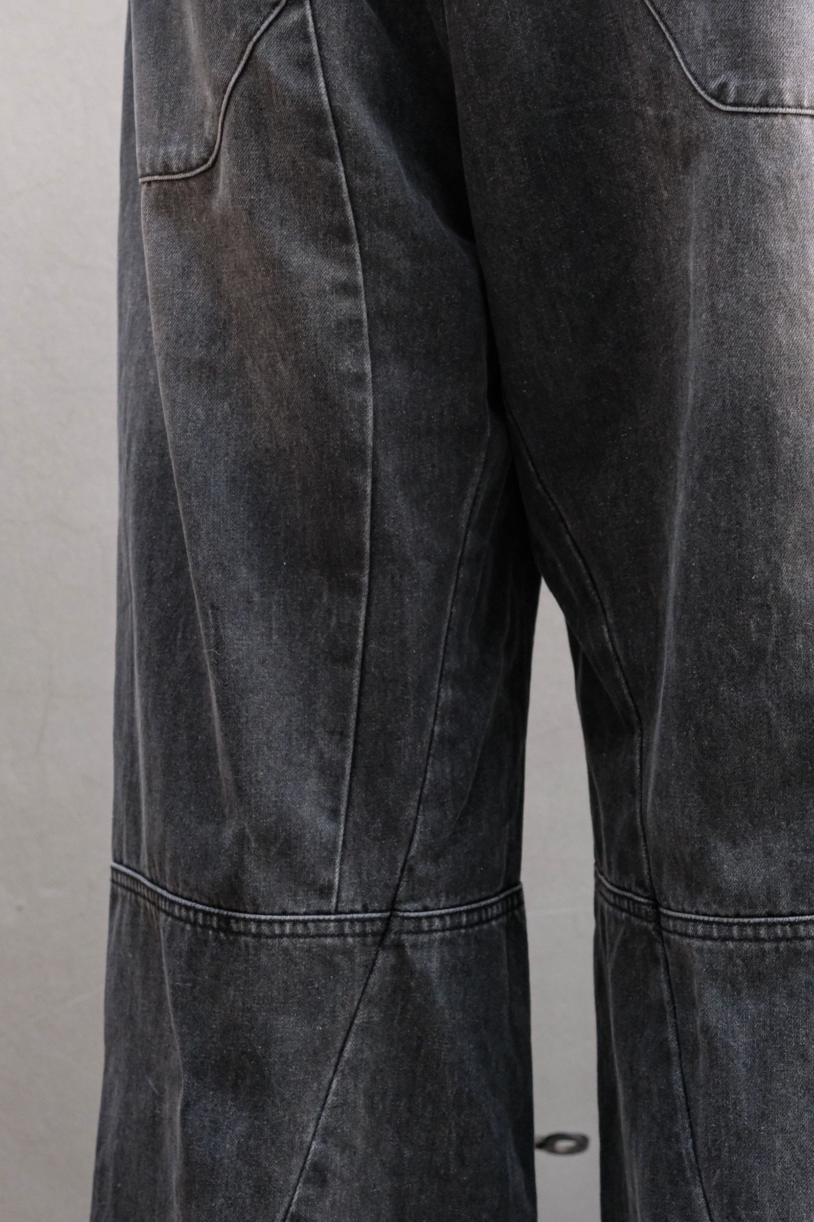Professor.E Professor.E 23SS | Curved Panel Denim pant Size US 30 / EU 46 - 5 Thumbnail