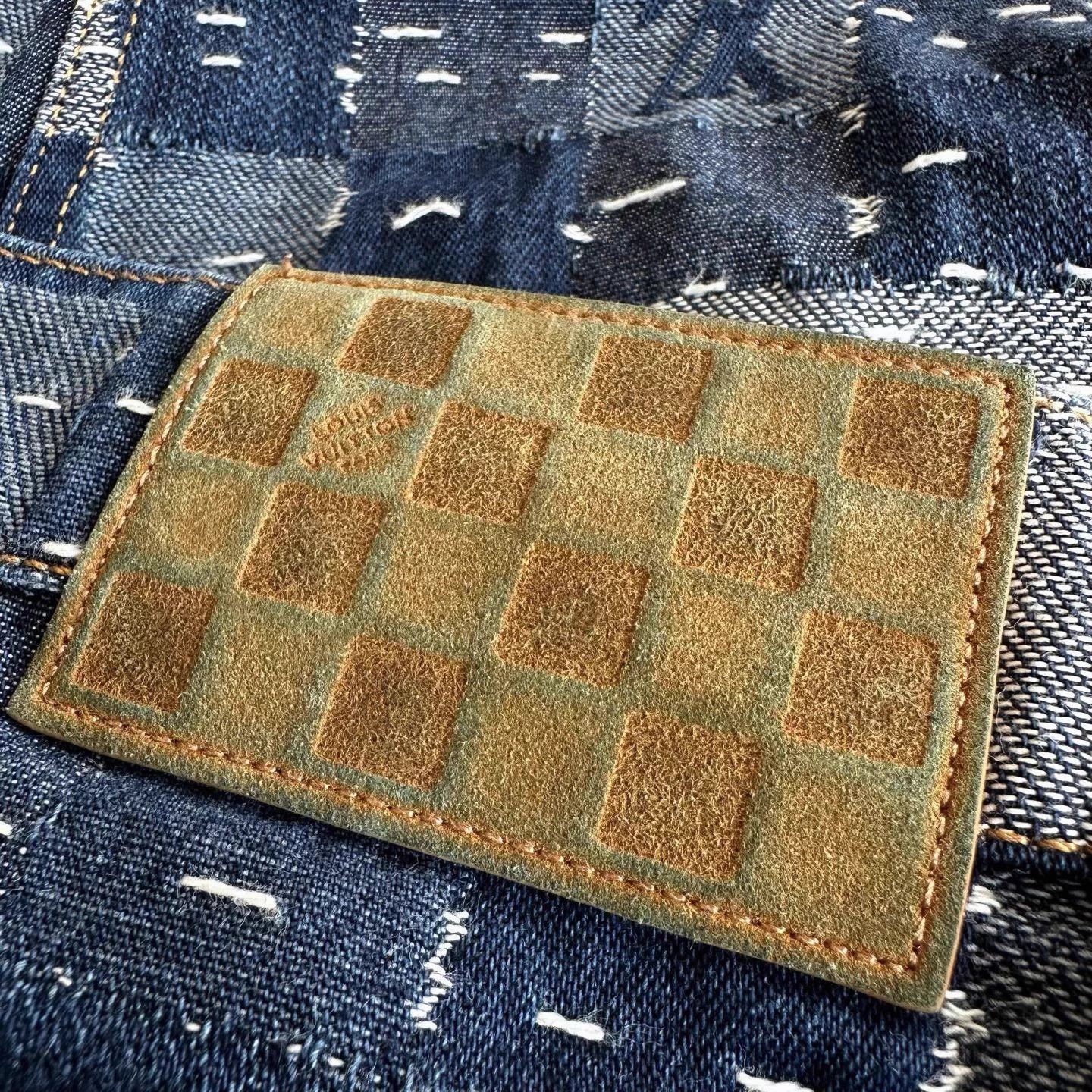 Louis Vuitton LV Nigo x 25 Damier print men's jeans 38 Size US 38 / EU 54 - 5 Thumbnail