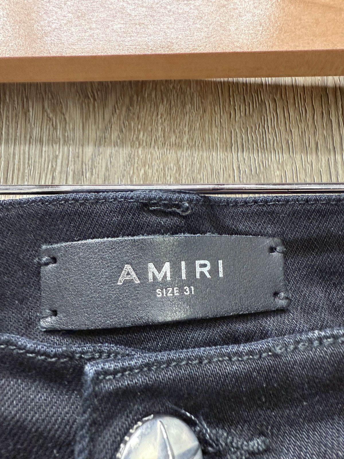 Amiri Amiri Chemist Red Star Denim Jeans Size US 31 - 5 Thumbnail