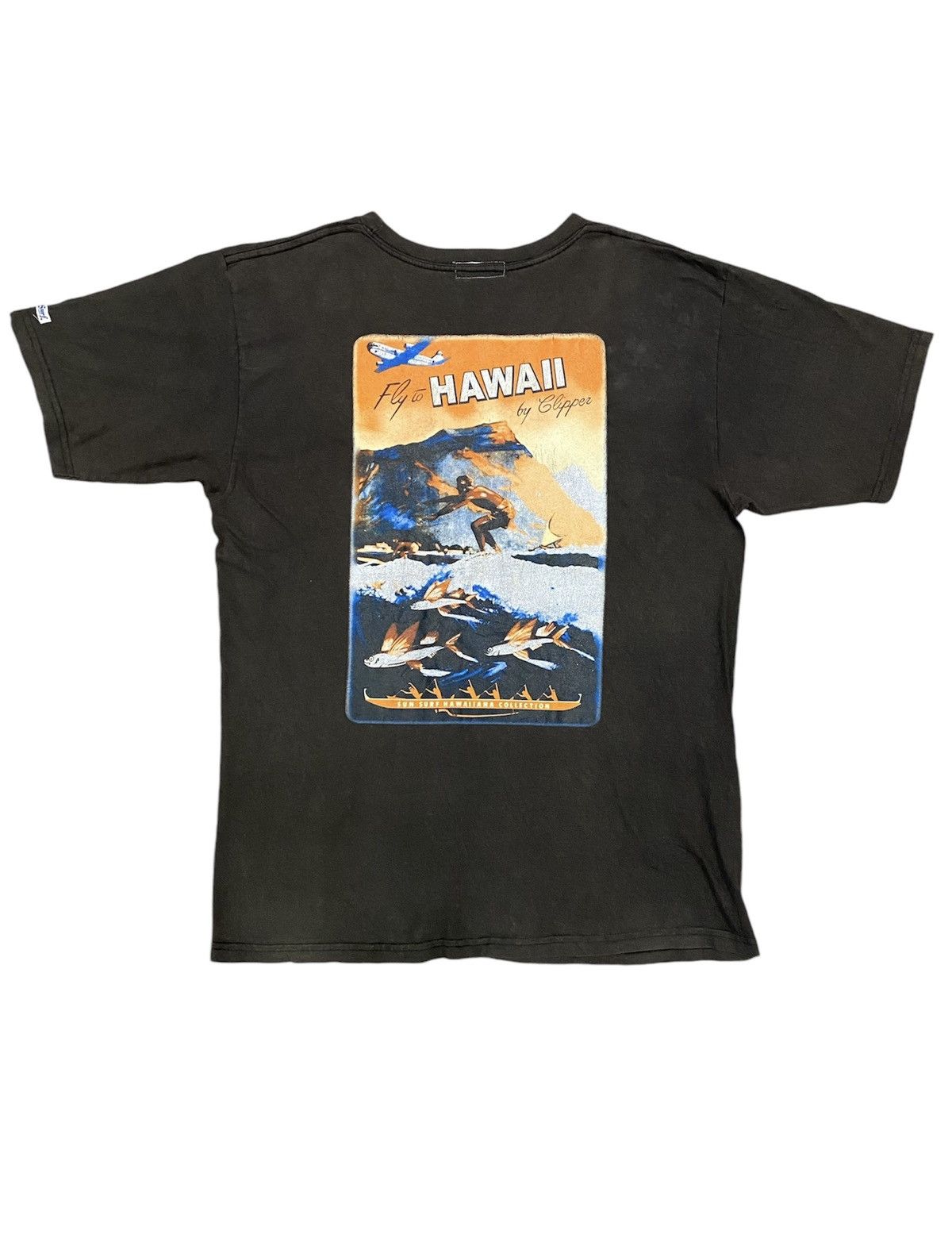 Japanese Brand × Sun Surf × Toyo Enterprises Vtg Sun Surf Logo tee Size US L / EU 52-54 / 3 - 1 Thumbnail