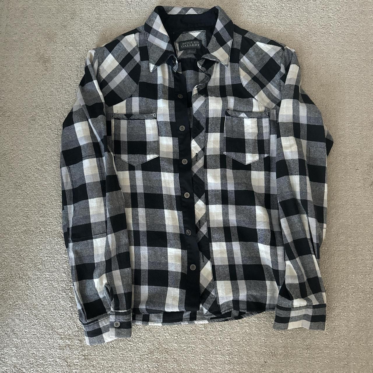 J.Crew Vintage Rogues Gallery Plaid Flannel Shirt Size US M / EU 48-50 / 2 - 1 Thumbnail