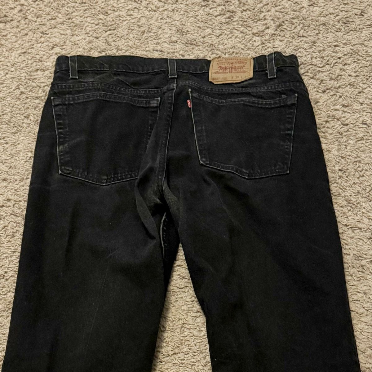 Levi's × Vintage VINTAGE MADE IN USA BLACK LEVI’S 505! Size US 36 / EU 52 - 5 Thumbnail
