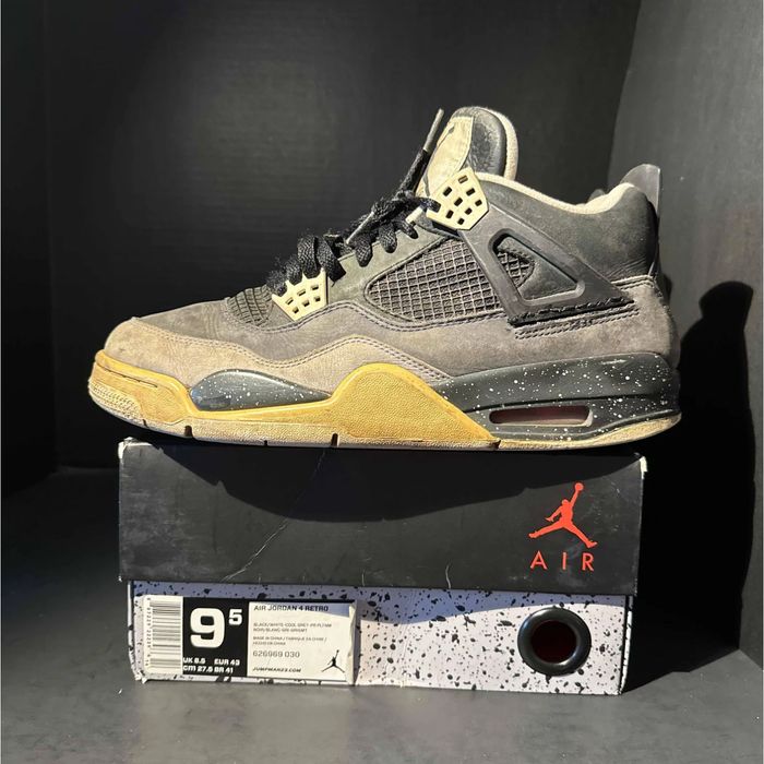 air jordan 4 mens retro fear shoes