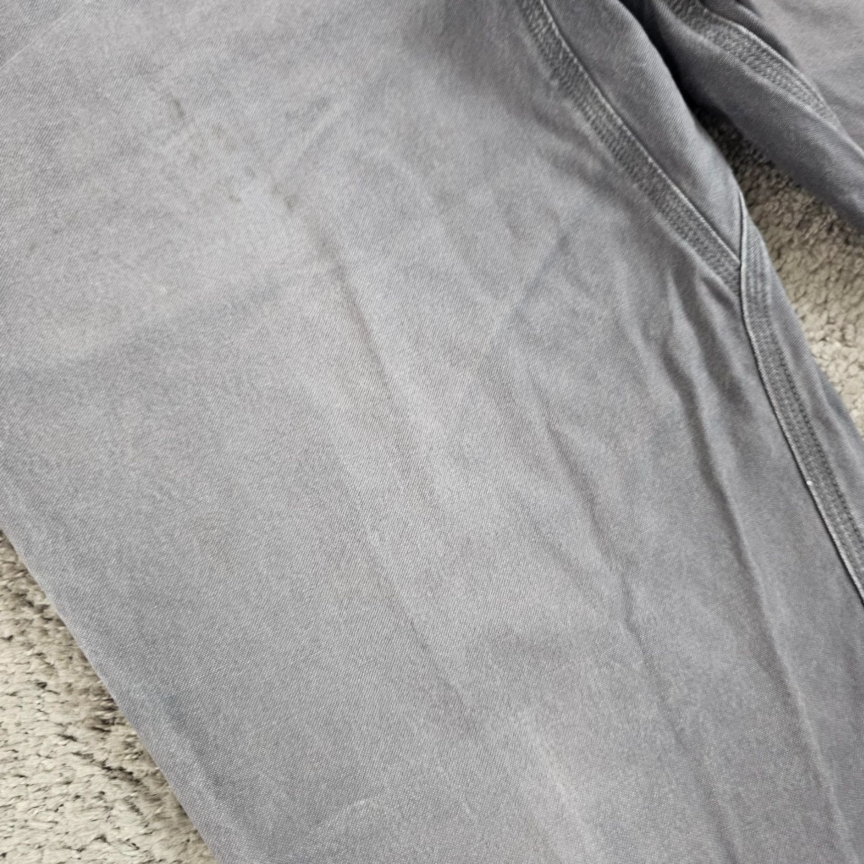 Mountain Khakis VINTAGE Mountain Khakis Pants Men 34x31 Gray Canvas Khakis Relaxed Fit Workwear Size US 34 / EU 50 - 5 Thumbnail