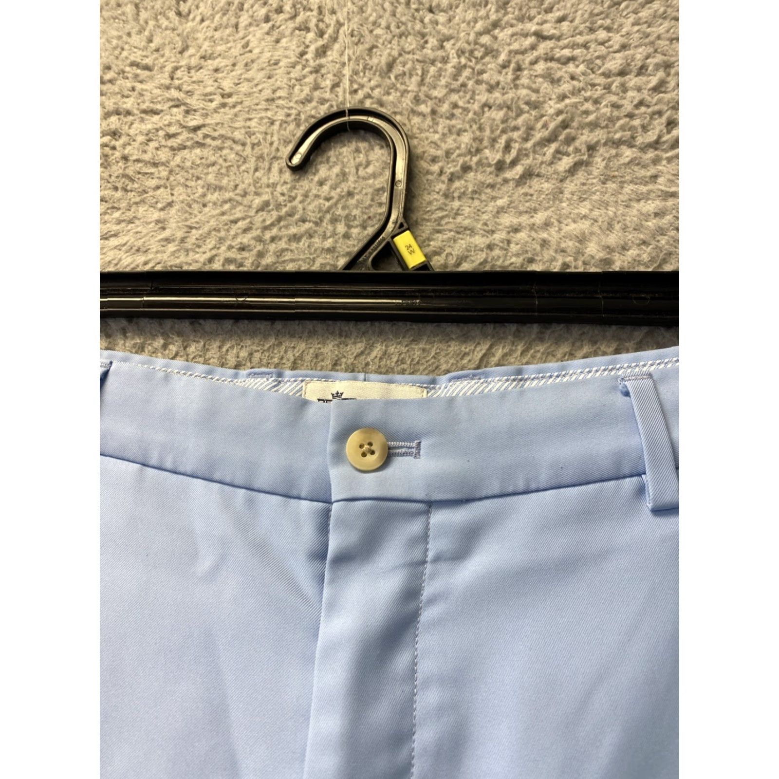 Peter Millar Peter Millar Shorts Men Size 34 Blue Athletic Moisture Wicking UV 9 Inseam Flat Front Casual Activewear Size US 34 / EU 50 - 2 Thumbnail