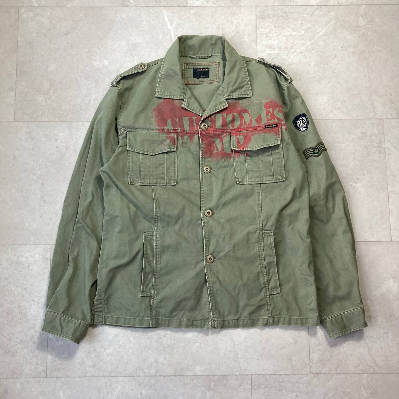 Energie Vintage Enegie Miss Sixty Khaki Military Jacket Size US M / EU 48-50 / 2 - 1 Thumbnail