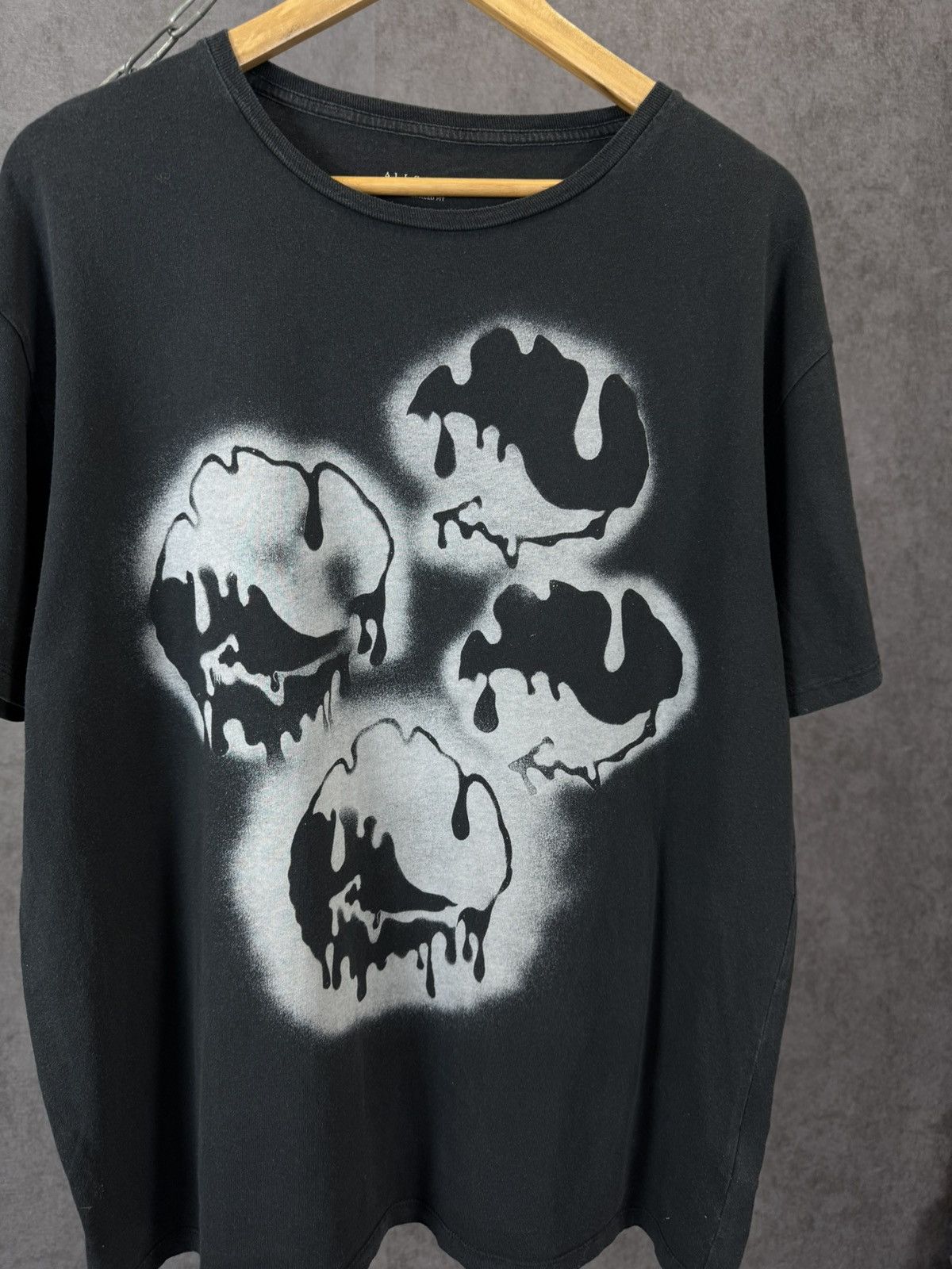 Allsaints art designer oversized tee