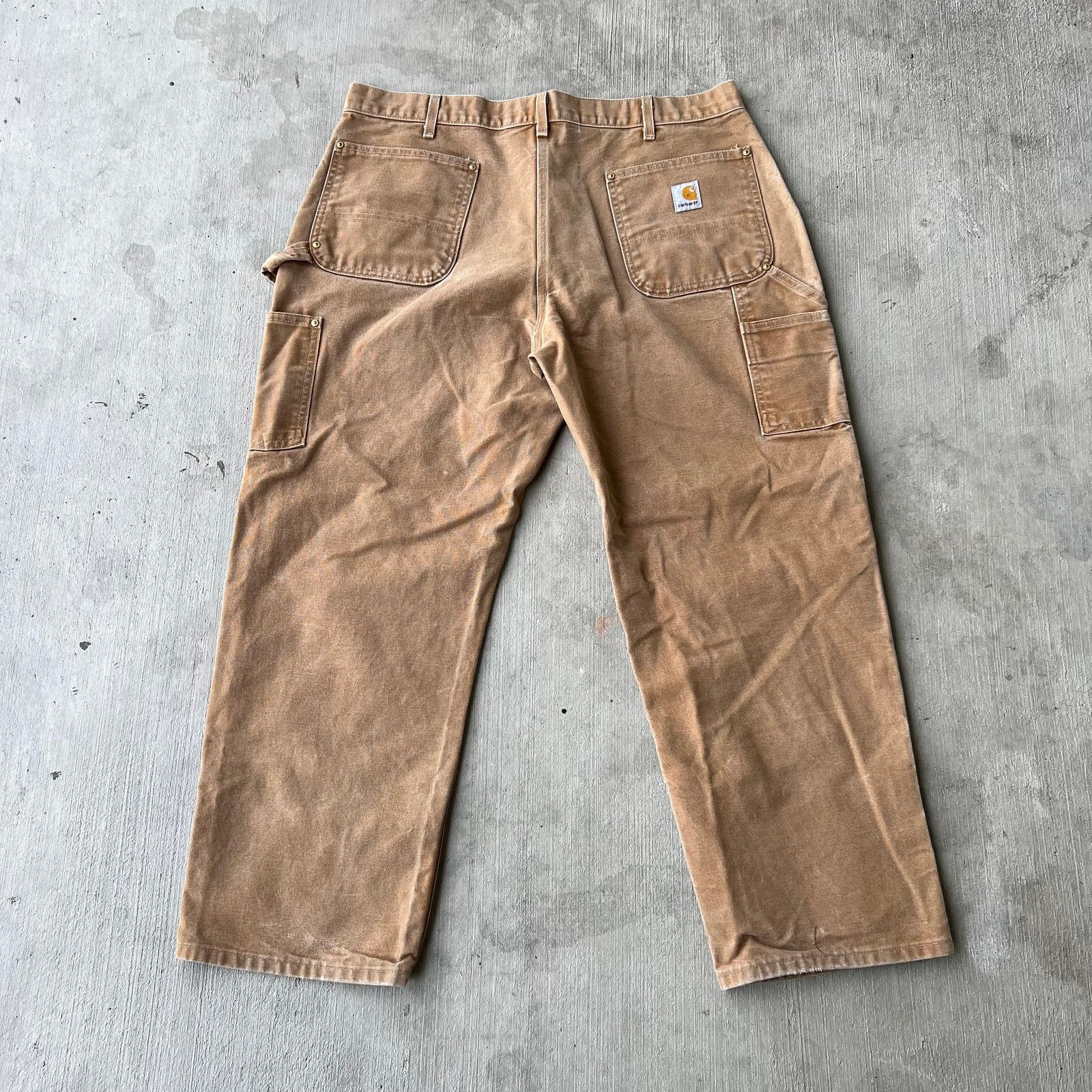 Carhartt × Vintage Carhartt brown double knee work wear carpenter pants Size US 37 - 5 Thumbnail