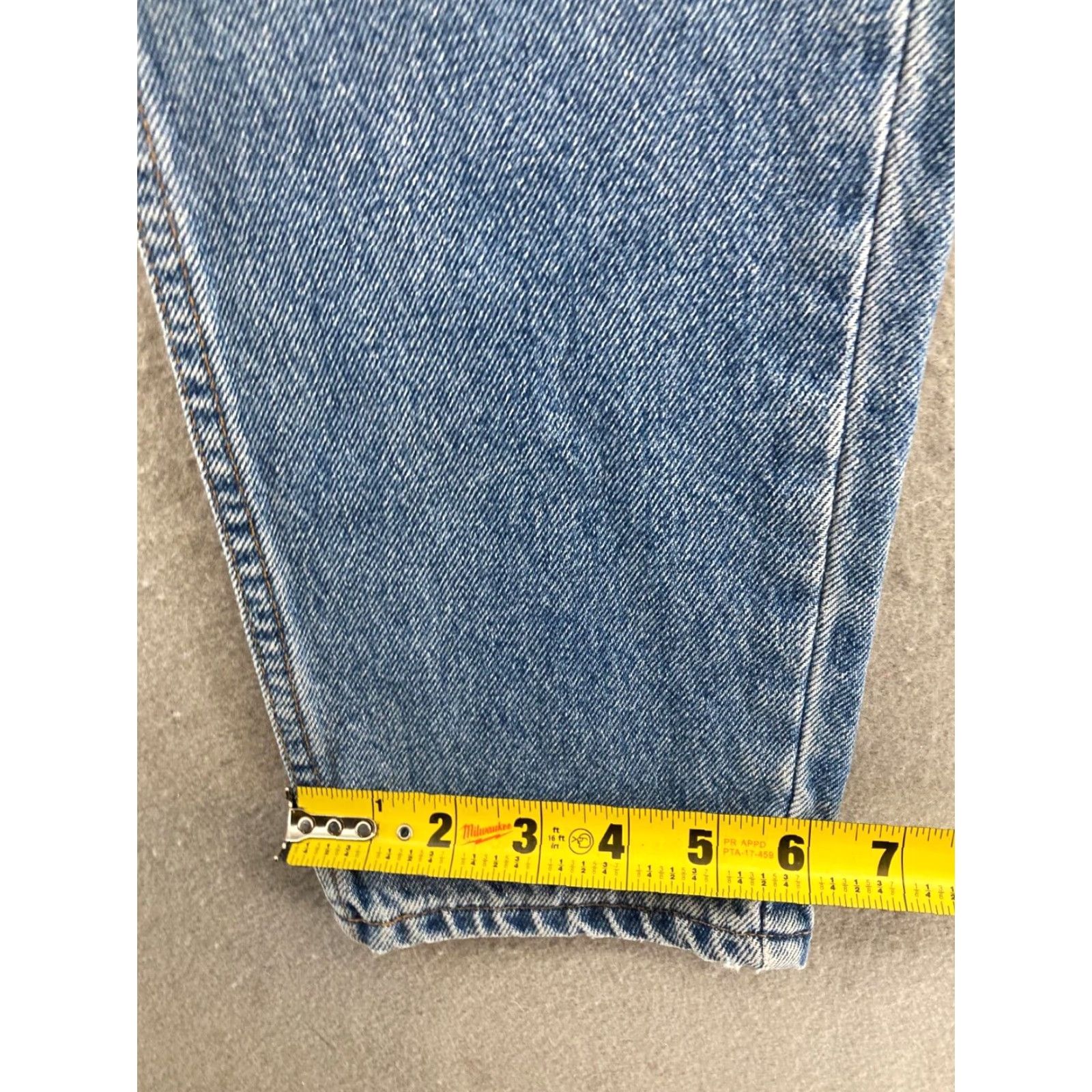 Jordache VINTAGE Jordache Jeans 5 Regular Blue High Rise Tapered 90s Womens Size 27" / US 4 / IT 40 - 6 Thumbnail