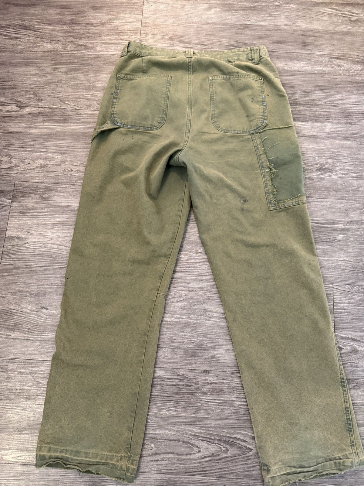 Zara Zara Green Baggy Pants Size US 32 / EU 48 - 3 Thumbnail