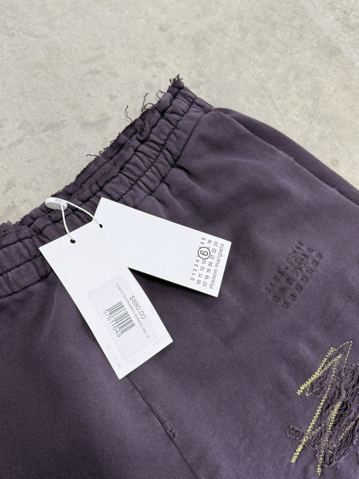 Maison Margiela Maison Margiela Destroyed Wide-Leg Track Pants Size US 30 / EU 46 - 4 Thumbnail