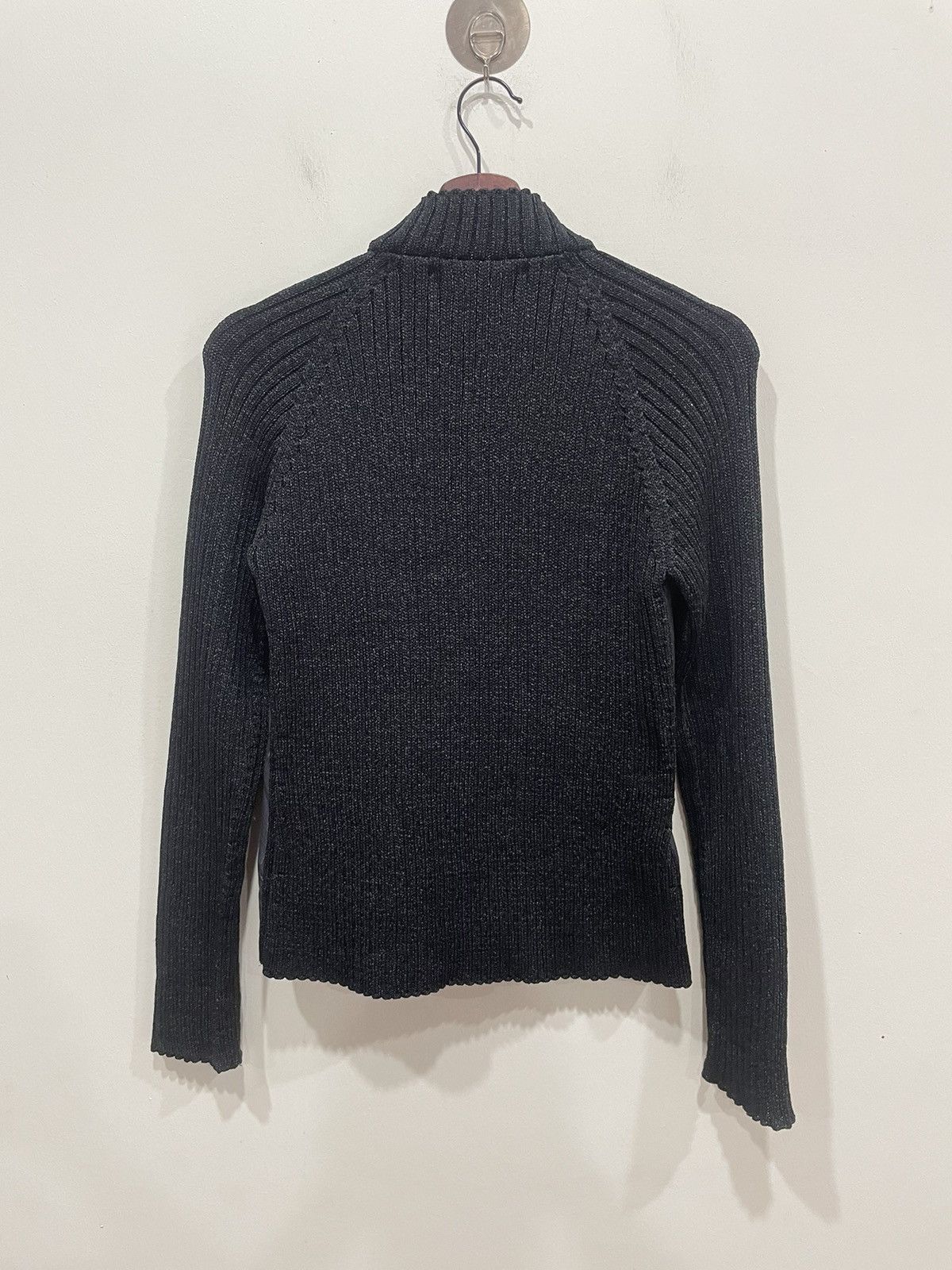 Hiroko Koshino Homme Hiroko Koshino Black Sweater Size ONE SIZE - 2 Thumbnail