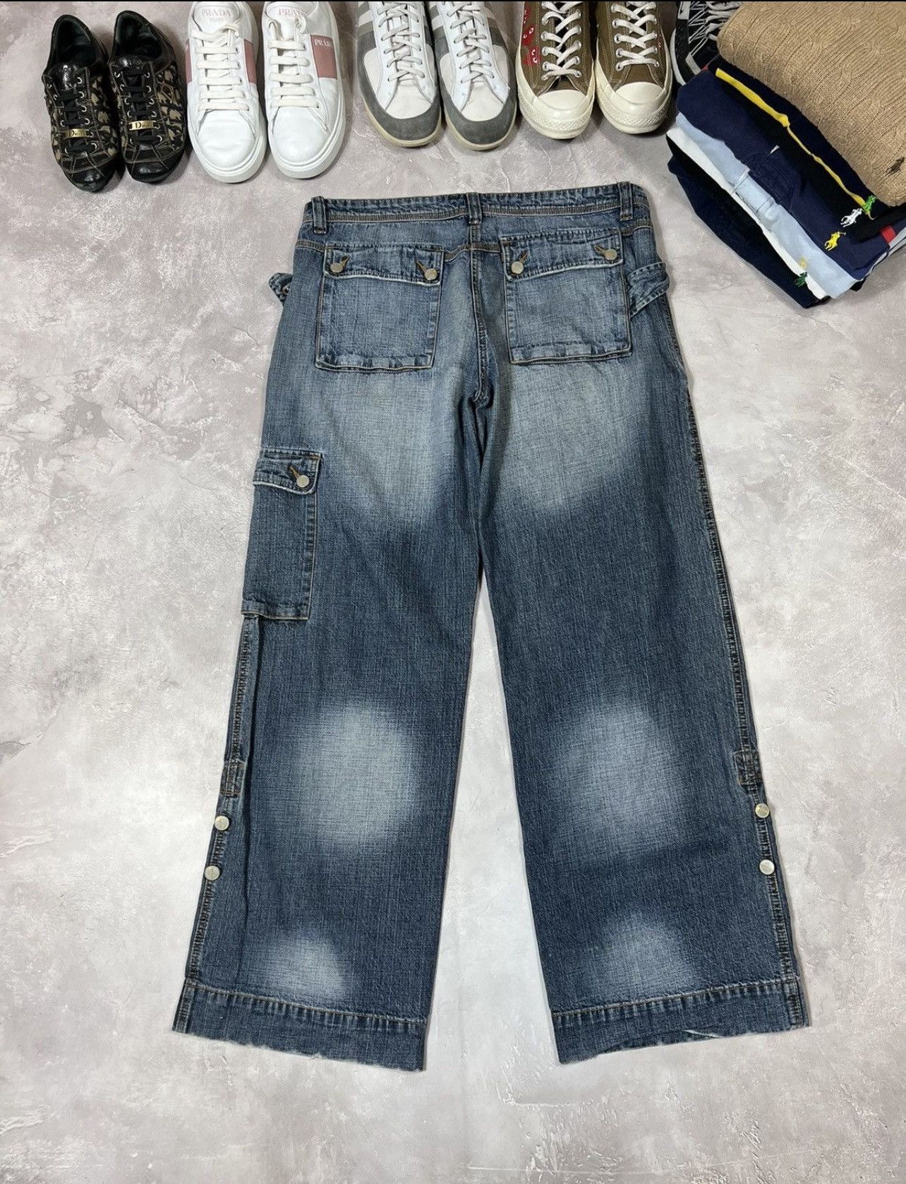 Kickers Vintage Kickers Baggy Y2k Pants Size 34" / US 12 / IT 48 - 4 Thumbnail