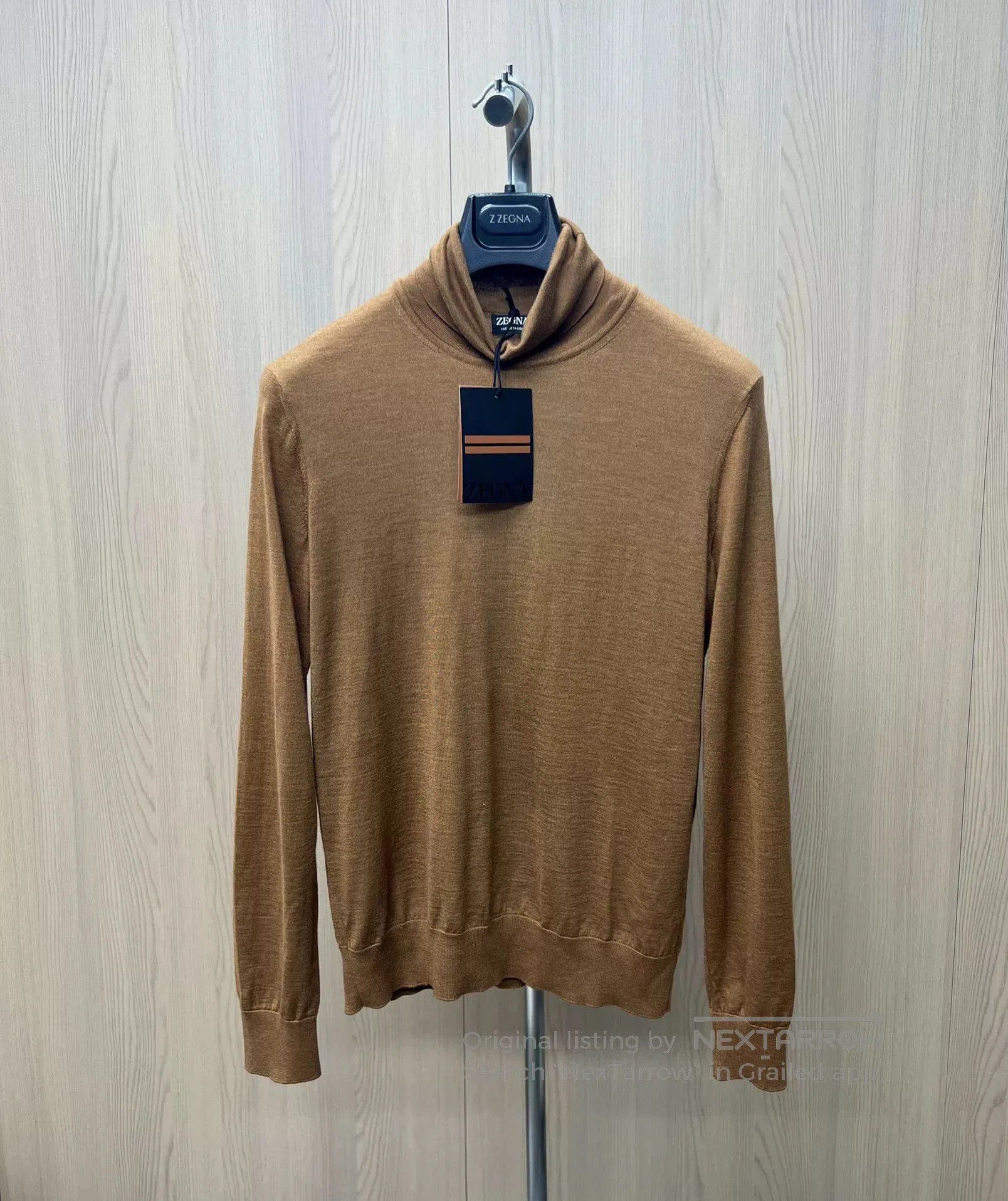 Ermenegildo Zegna Ermenegildo Zegna Cashmere Turtleneck Sweater. Size US XL / EU 56 / 4 - 1 Thumbnail