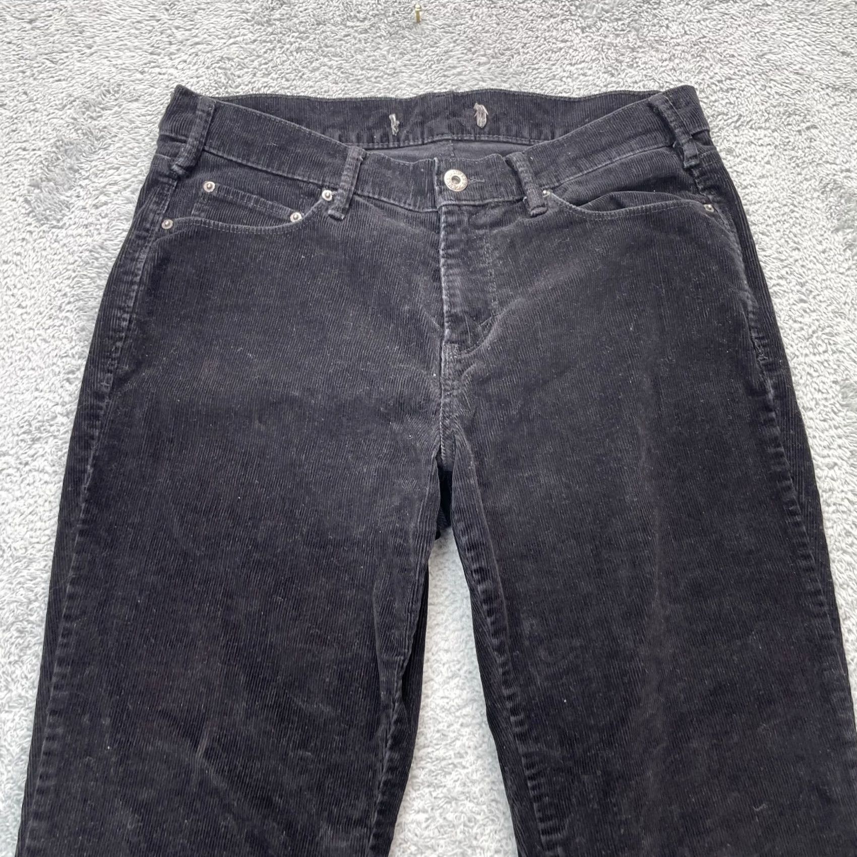 Levi's VINTAGE Levi's Pants Womens Medium Black Shaping Bootcut Corduroy Casual Size 32" / US 10 / IT 46 - 2 Thumbnail