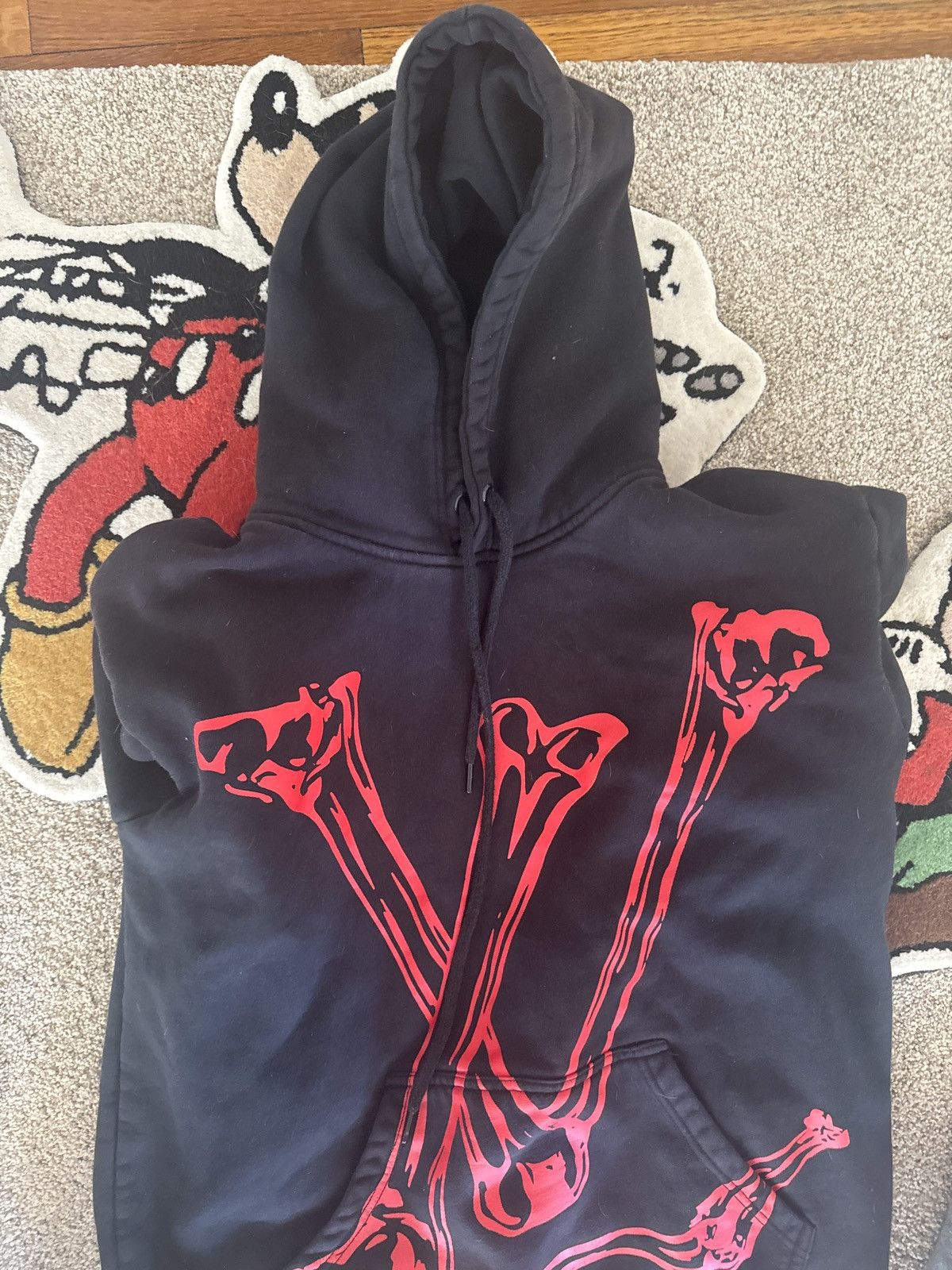 Vintage *FINAL PRICE* LV BONES DISTURBANCE HOODIE Size US L / EU 52-54 / 3 - 2 Thumbnail
