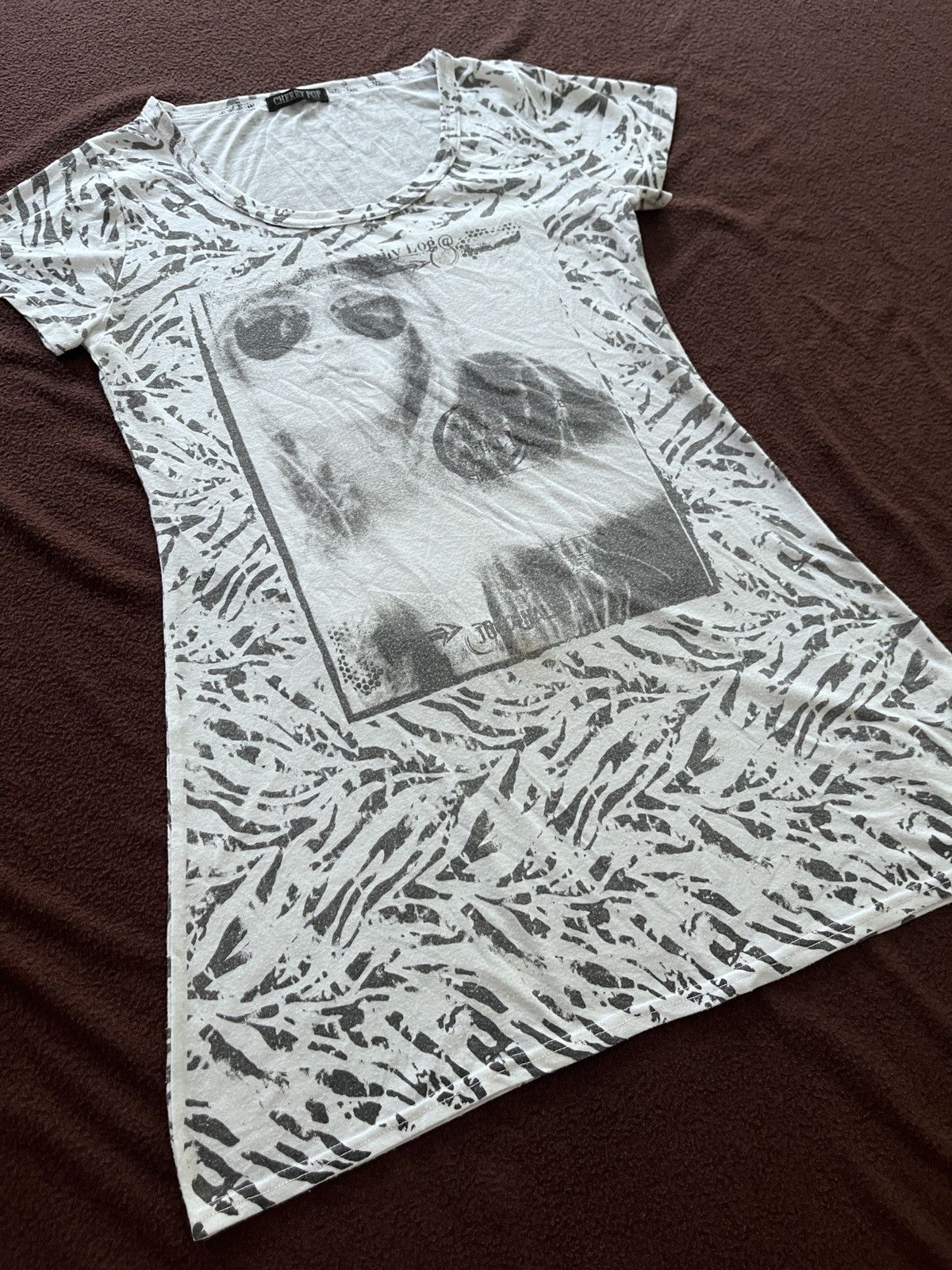 Japanese Brand Japanese Cherry Pop Foto Tee Size US M / EU 48-50 / 2 - 2 Thumbnail