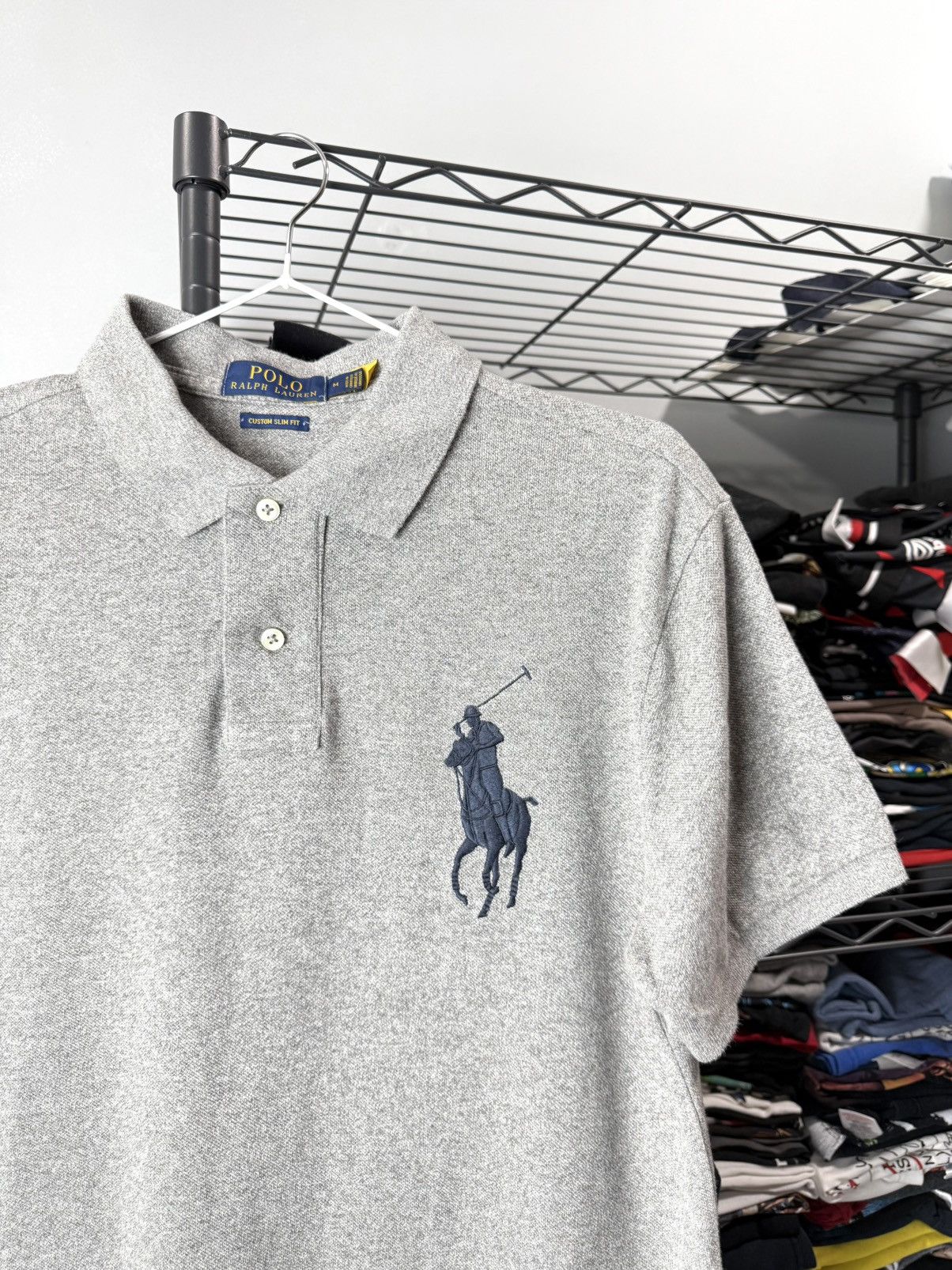 Polo Ralph Lauren Vintage Polo Ralph Lauren Polo Shirt Tee Kanye West Style Size US M / EU 48-50 / 2 - 2 Thumbnail
