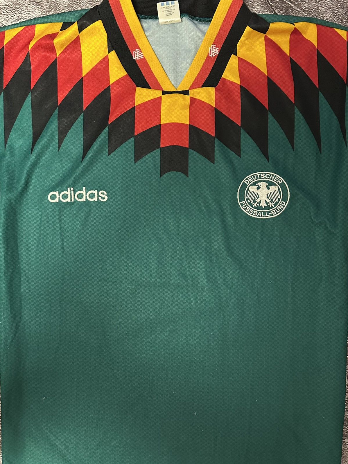 Adidas Adidas Germany 1994 Football Away vintage Jersey L Size US L / EU 52-54 / 3 - 4 Thumbnail