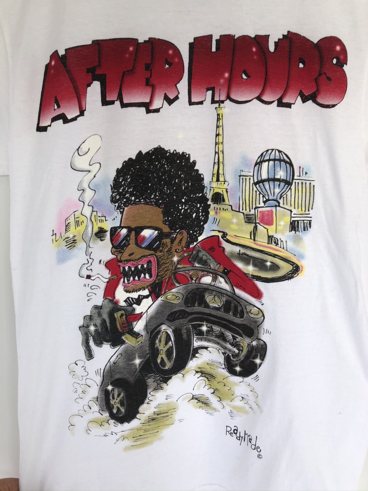READYMADE × XO The Weeknd XO Readymade After Hours Tour Airbrush T Shirt Size US S / EU 44-46 / 1 - 6 Thumbnail