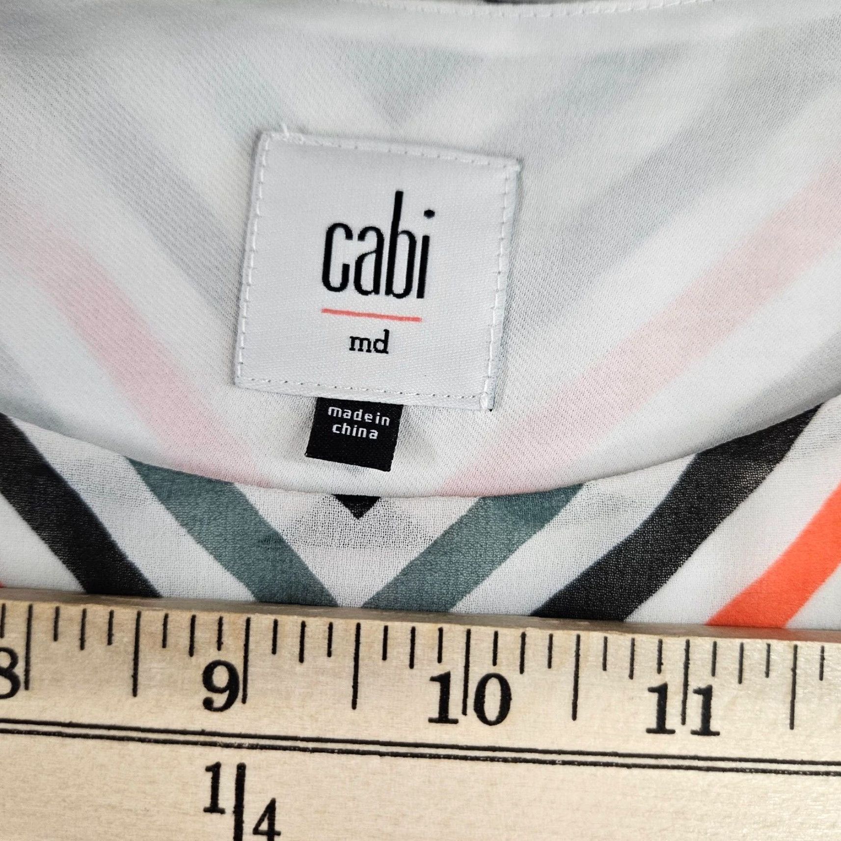 Vintage Cabi 5043 Womens Camisole Tank Top Sz M Stripe Black Yellow Sleeveless Shirt Womens Medium Camisole Style Size M / US 6-8 / IT 42-44 - 6 Thumbnail