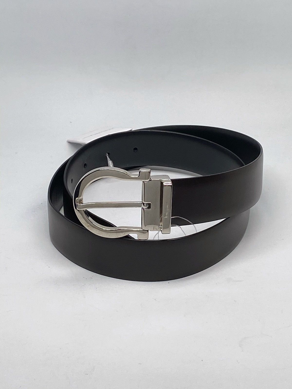 Salvatore Ferragamo Salvatore Ferragamo Reversible Leather Buckle Belt size 32 Size 32 - 3 Thumbnail