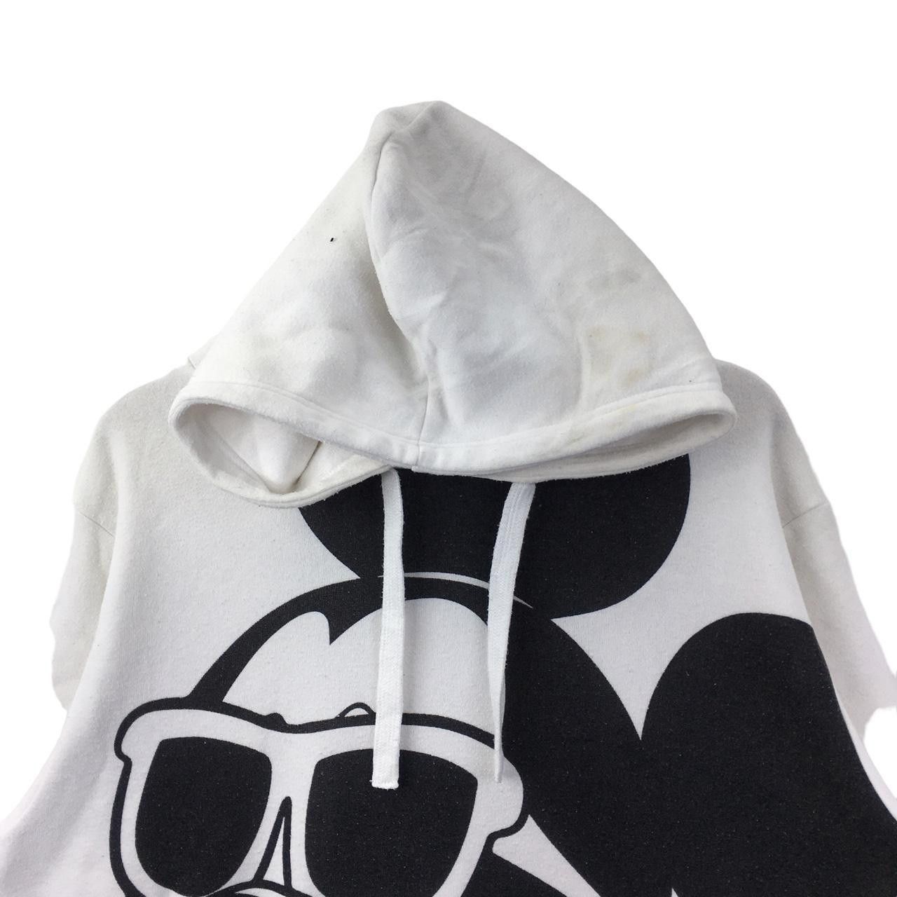 Disney Vtg DISNEY MICKEY MOUSE Big Print Cartoon Hoodie Pullover Size L / US 10 / IT 46 - 2 Thumbnail