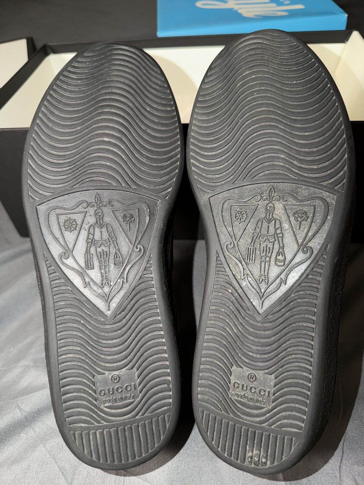 Gucci Gucci Ace Embroidered ‘Black Bee’ Size 6.5 Gucci, 7.5/8 US M Size US 7.5 / EU 40-41 - 7 Thumbnail
