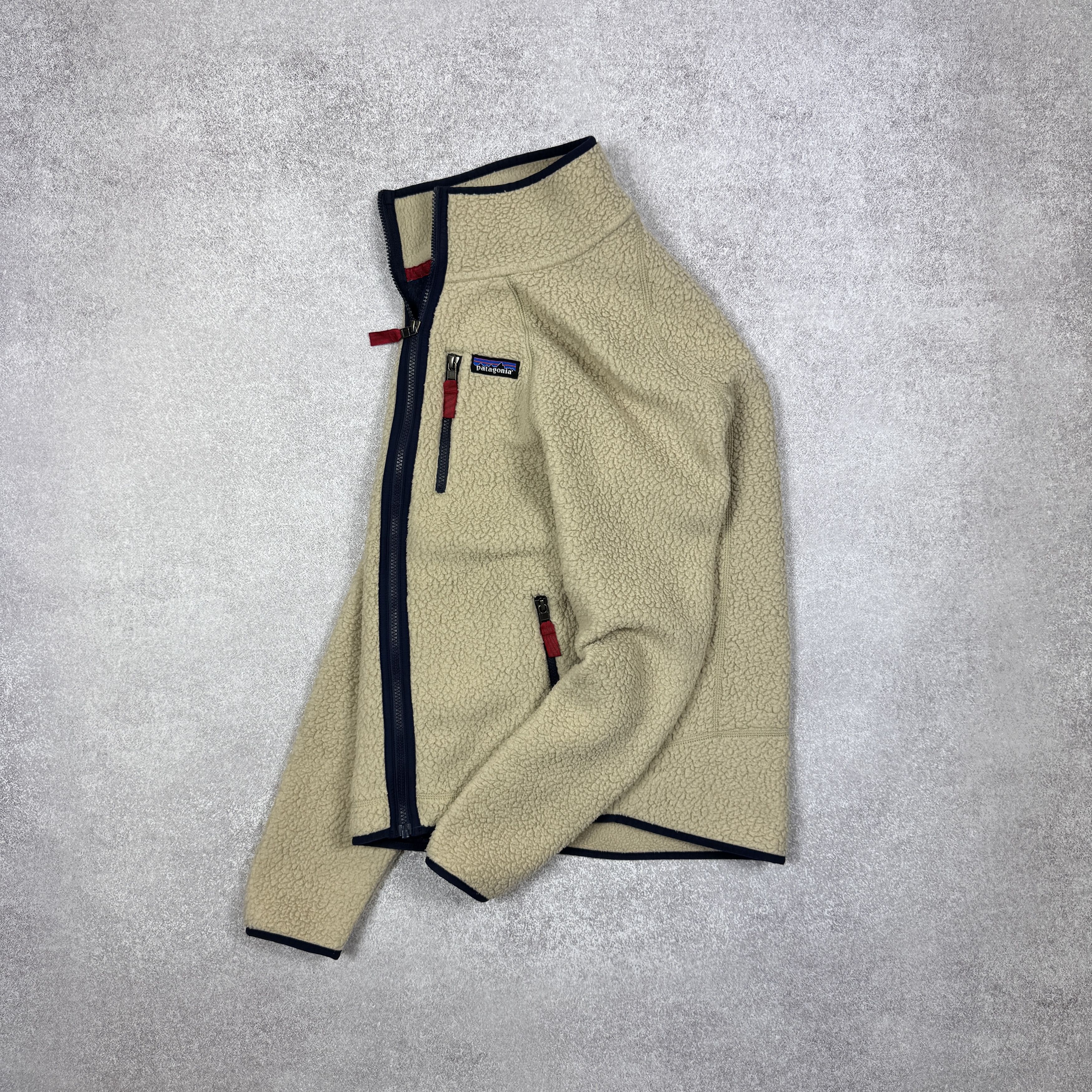 Patagonia Men`s PATAGONIA SHERPA RETRO X PILE FLEECE JACKET SIZE S-M Size US S / EU 44-46 / 1 - 1 Thumbnail