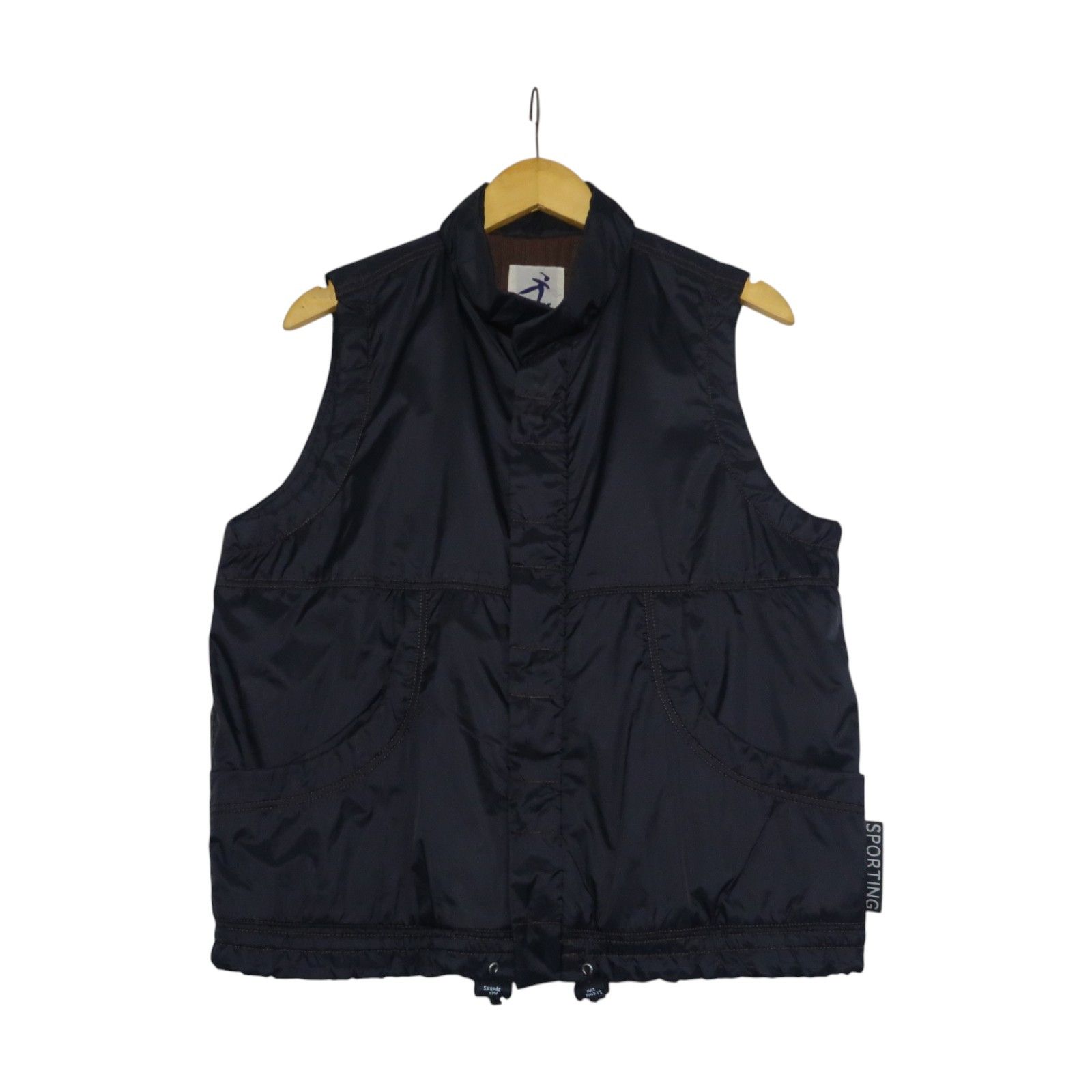 Hai Sporting Gear Vintage 90s Issey Miyake Hai Sporting Gear Big Logo Vest Size US M / EU 48-50 / 2 - 2 Thumbnail