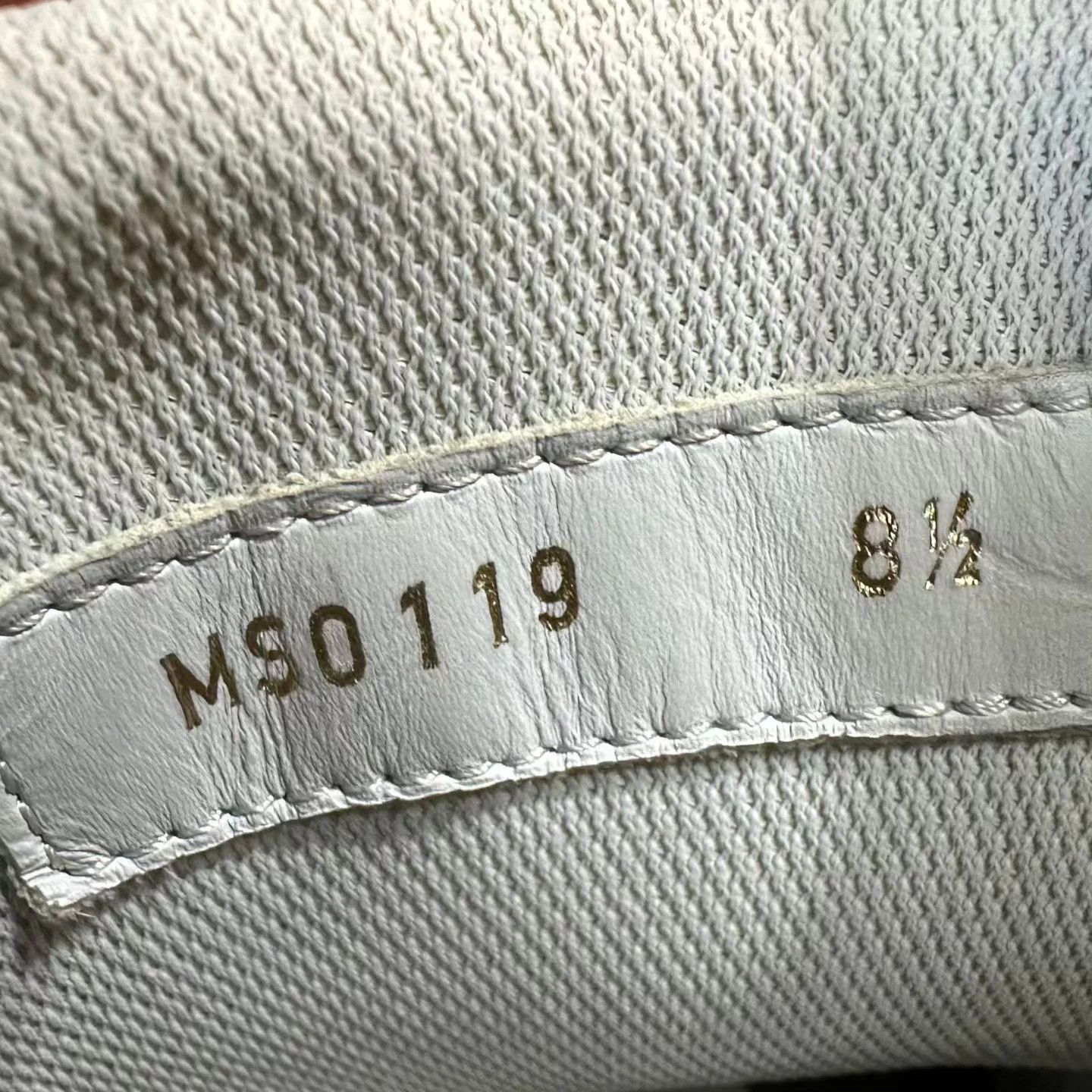 Louis Vuitton LV Trainer, original white and green, size 42.5 Size US 9.5 / EU 42-43 - 8 Thumbnail