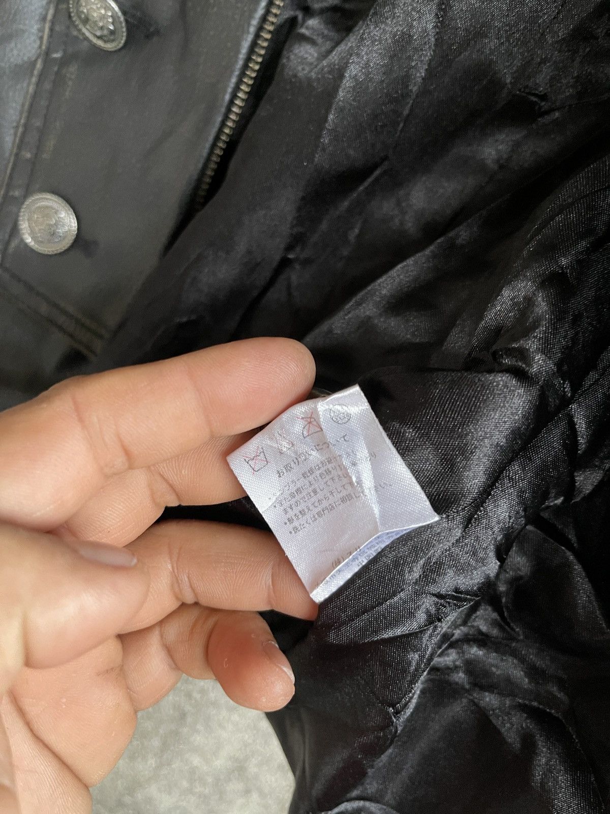 Japanese Brand Last Drop🔥Vtg SECRET SOCIETY Leather Jacket Seditionaries Size US S / EU 44-46 / 1 - 8 Thumbnail