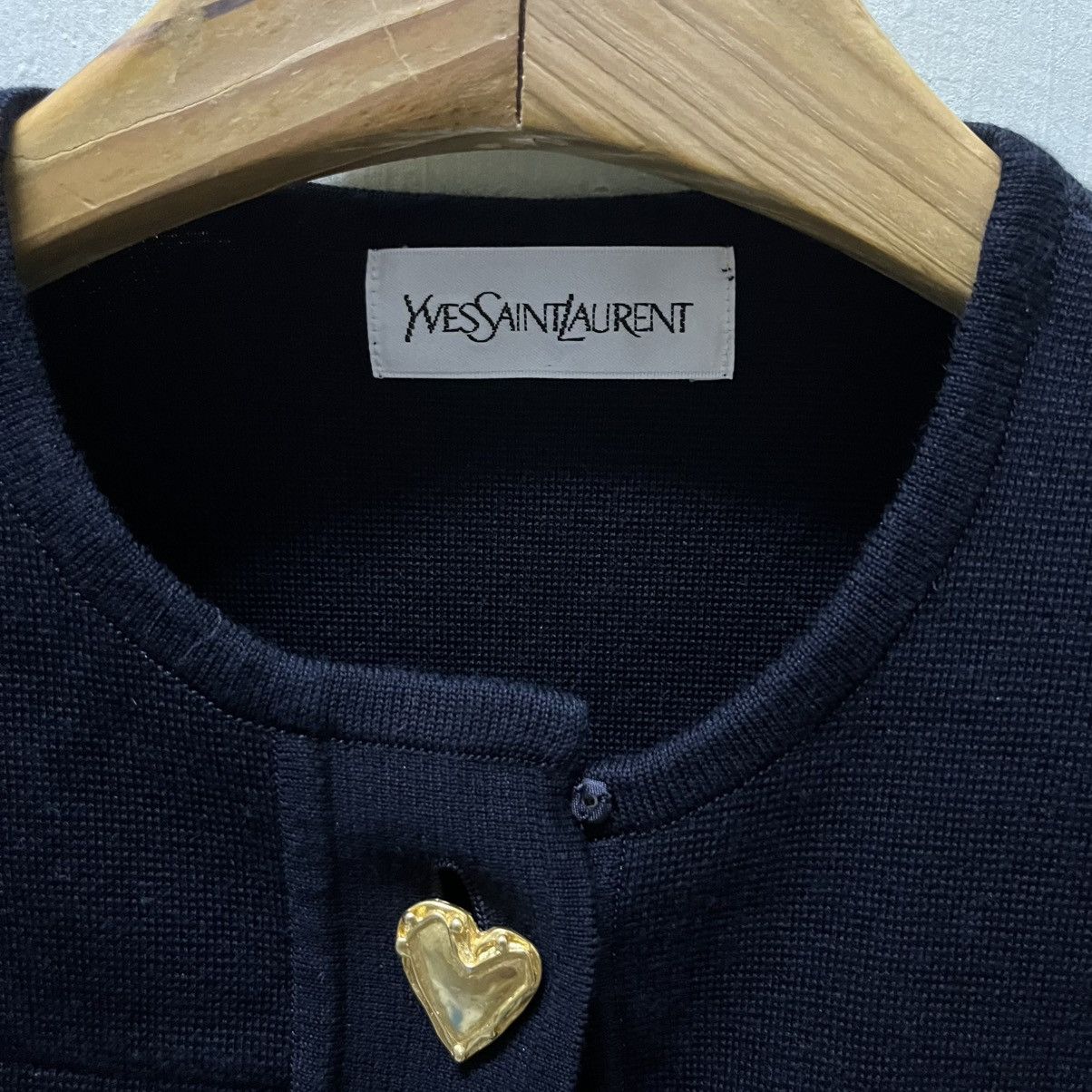 Yves Saint Laurent Rare Vintage Yves Saint Laurent Button Dress Size S / US 4 / IT 40 - 4 Thumbnail