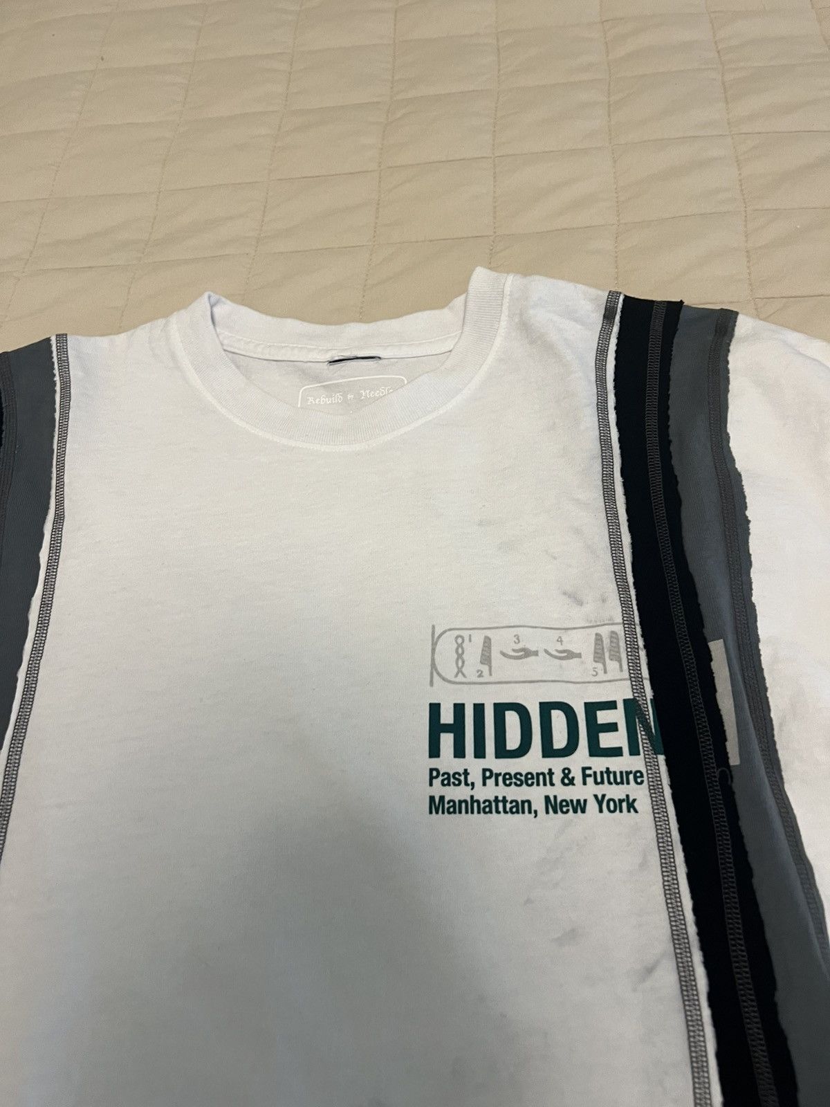 HIDDEN × Needles Hidden NY Needles Rebuild 7 Cuts Tee Size US L / EU 52-54 / 3 - 2 Thumbnail