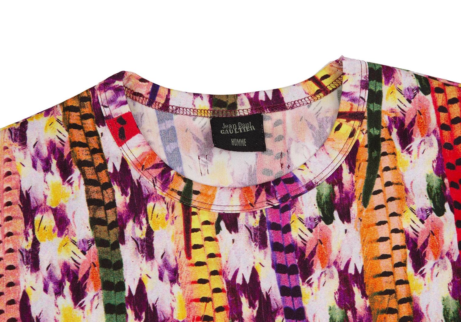 Jean Paul Gaultier Multi Color Floral Print T-Shirt Size 48 Size US M / EU 48-50 / 2 - 2 Thumbnail