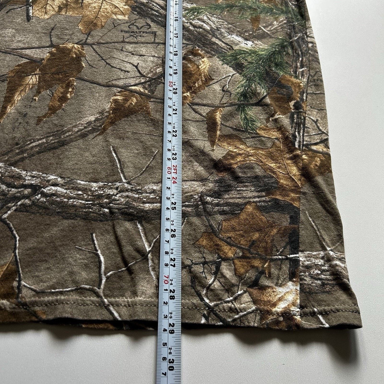 Hanes Vintage Realtree Camo T Shirt XL Y2K Camouflage Pocket Tee Size US XL / EU 56 / 4 - 5 Thumbnail
