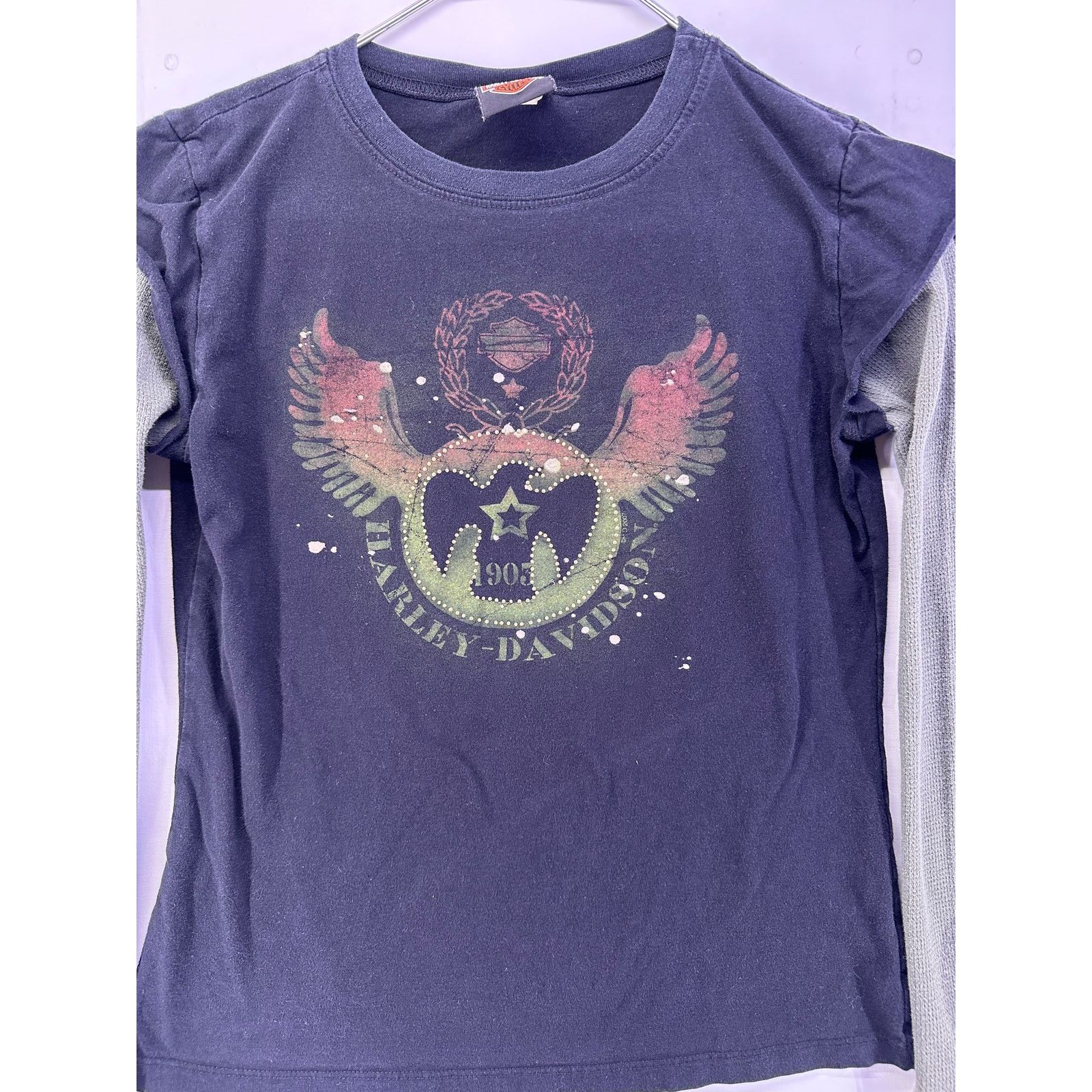 Harley Davidson 2007 Harley Davidson Womens Longsleeve Lisle IL Size Medium Size M / US 6-8 / IT 42-44 - 2 Thumbnail