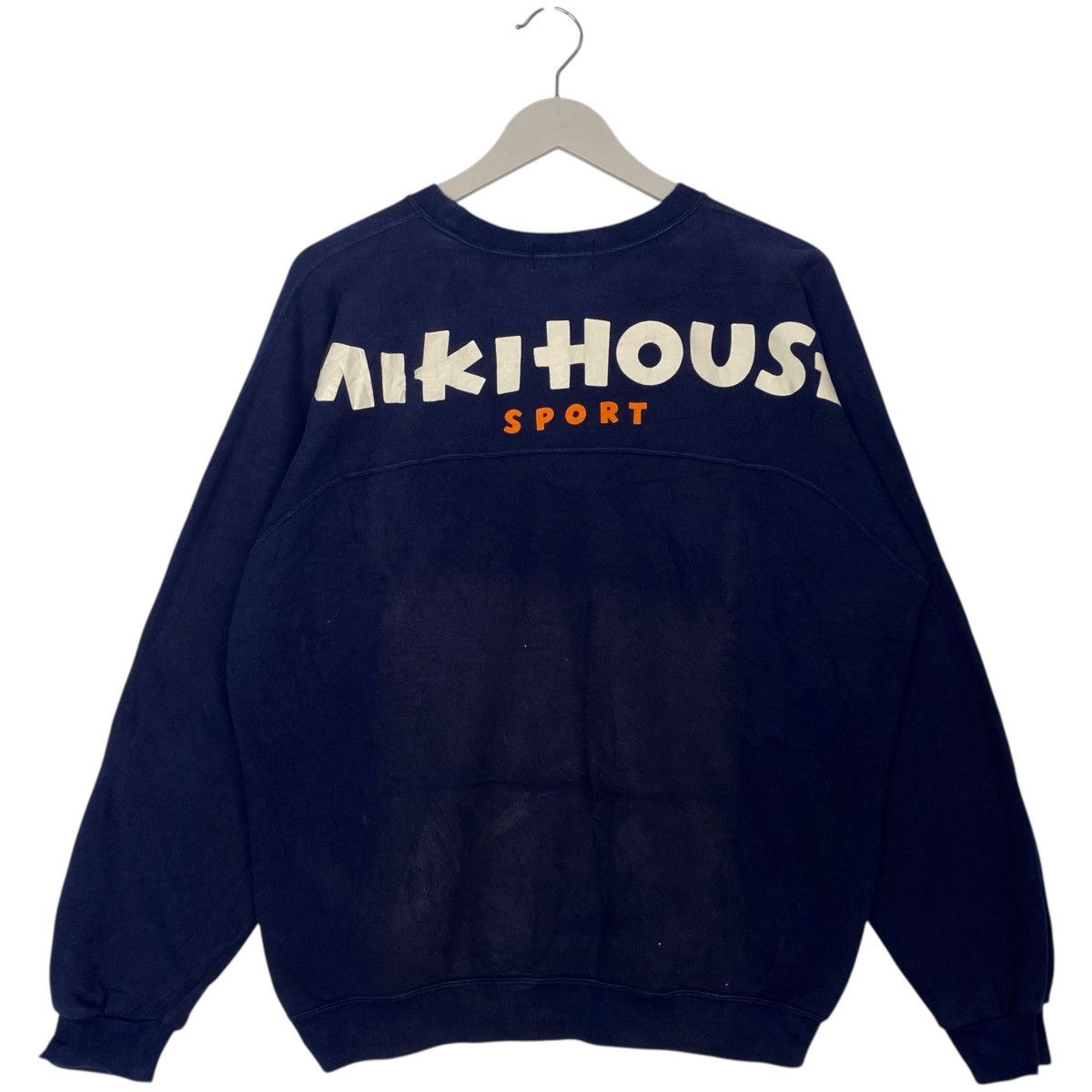 Vintage Vintage Miki House Sweatshirt Navy Blue Pullover Jumper Sz M Size US M / EU 48-50 / 2 - 1 Thumbnail