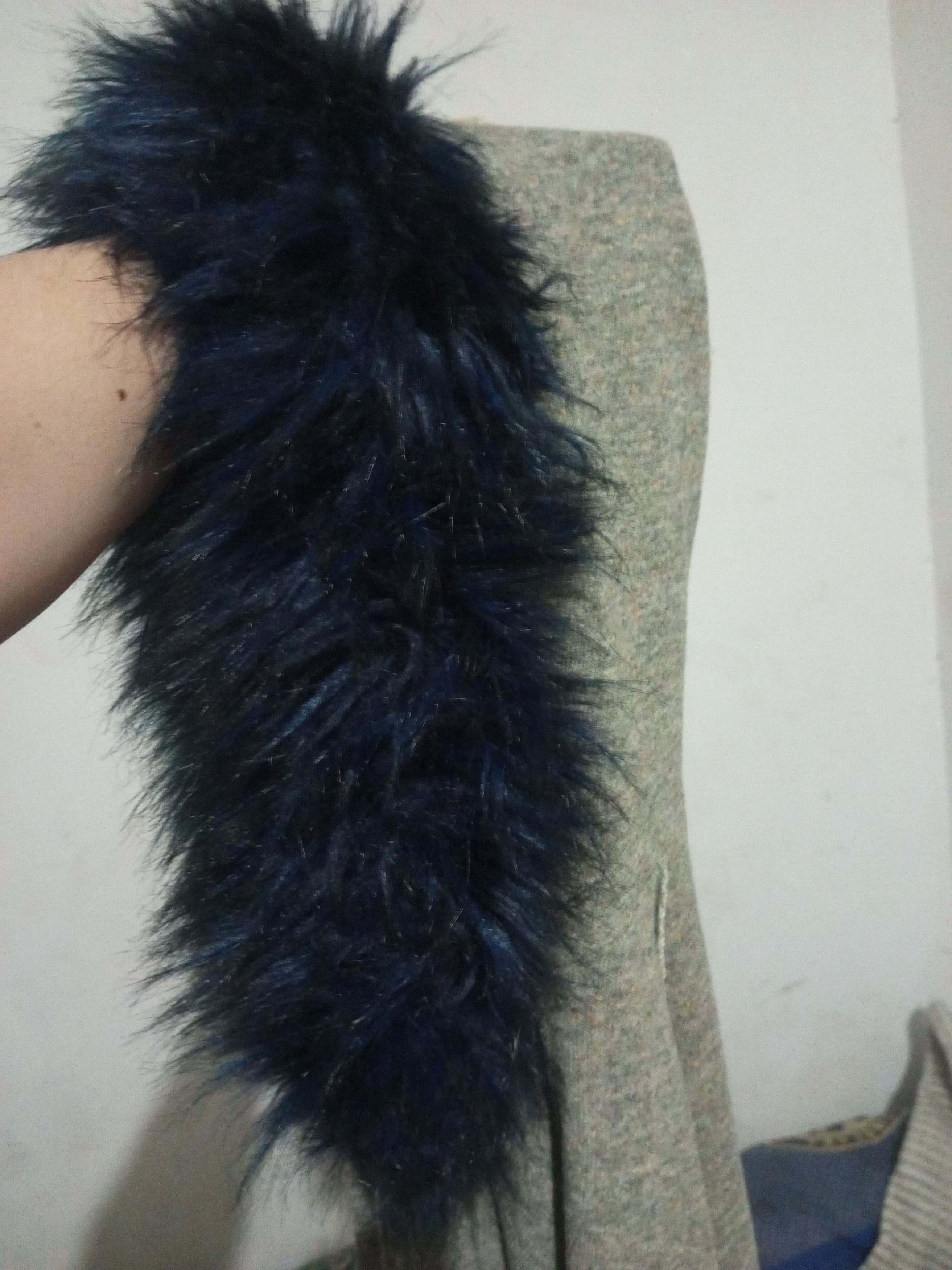 Mari's Rock V::Room - Fur Blue Hoodie ifsixwasnine & LGB Style Size US S / EU 44-46 / 1 - 6 Thumbnail