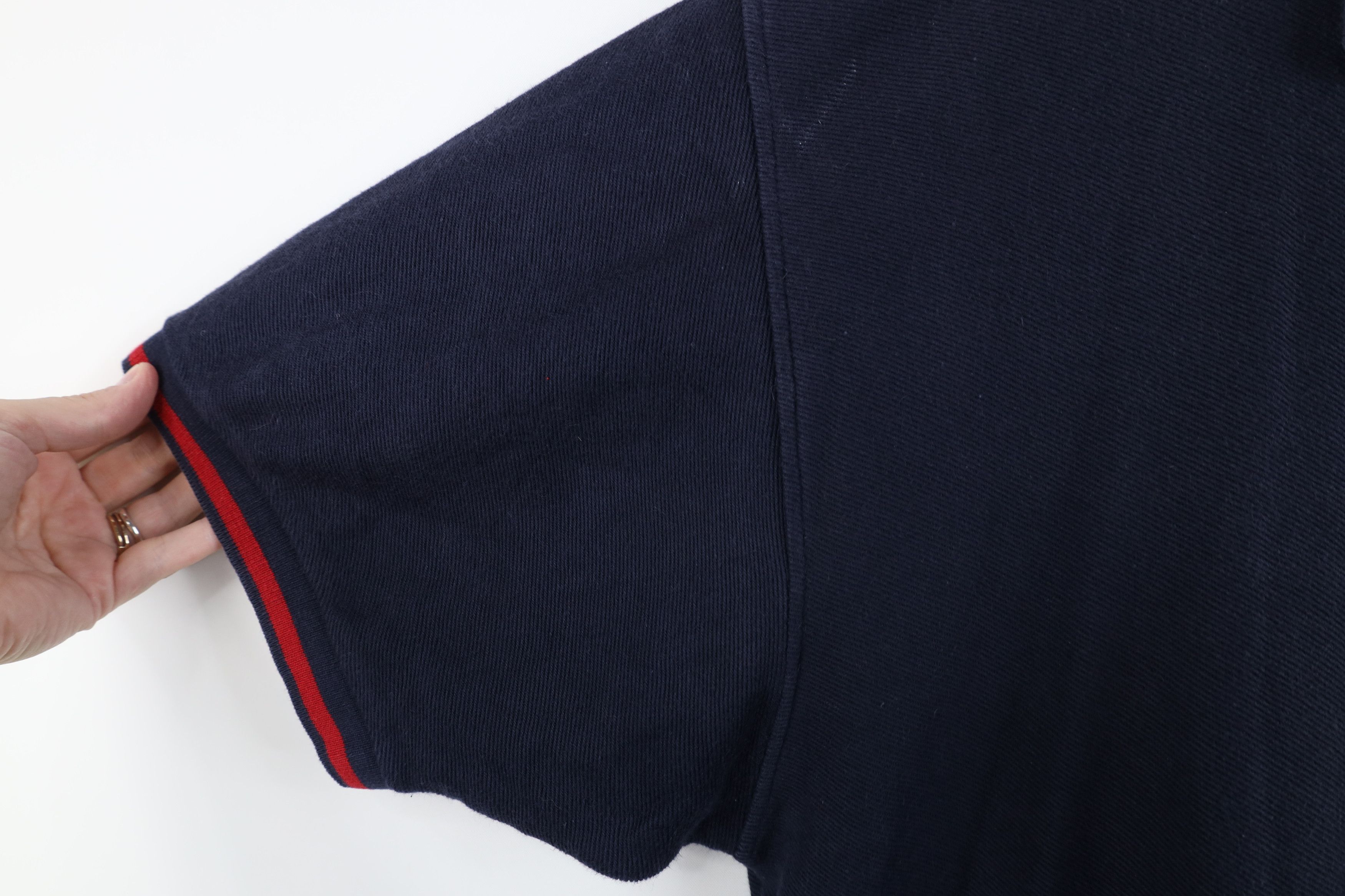 Ralph Lauren Vintage 90s Chaps Ralph Lauren Spell Out Baggy Fit Polo Blue Size US XL / EU 56 / 4 - 7 Thumbnail