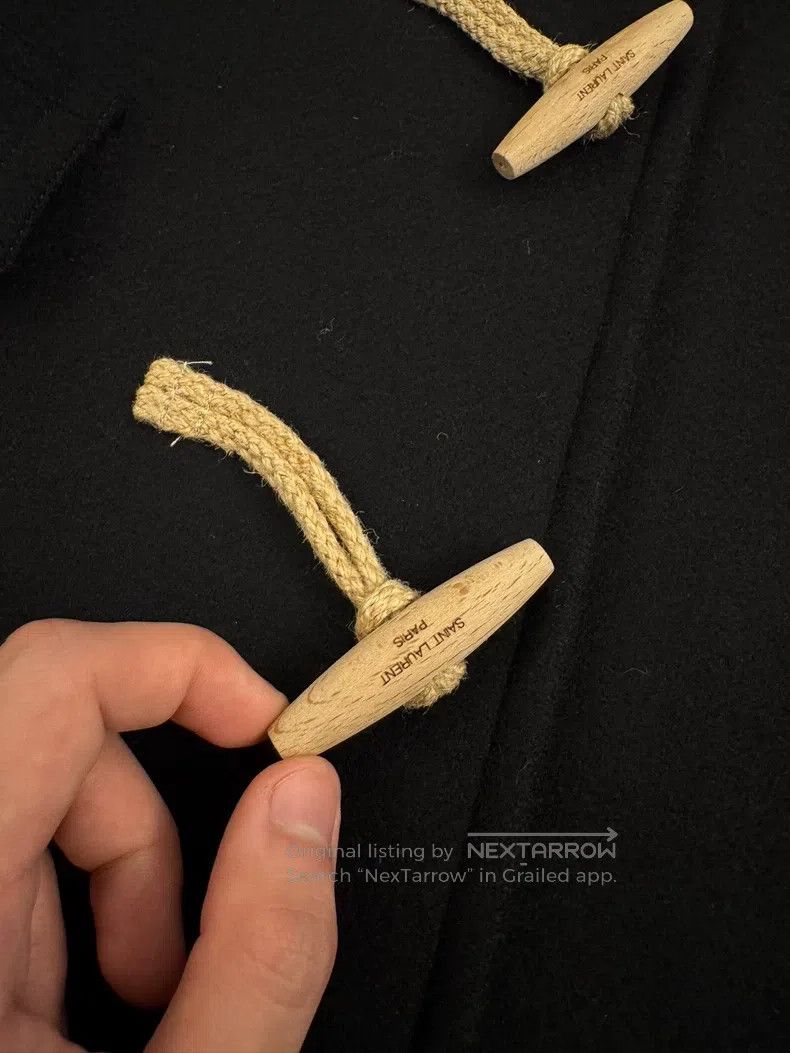 Saint Laurent Paris Saint Laurent Paris College Style Overcoat Size US S / EU 44-46 / 1 - 3 Thumbnail