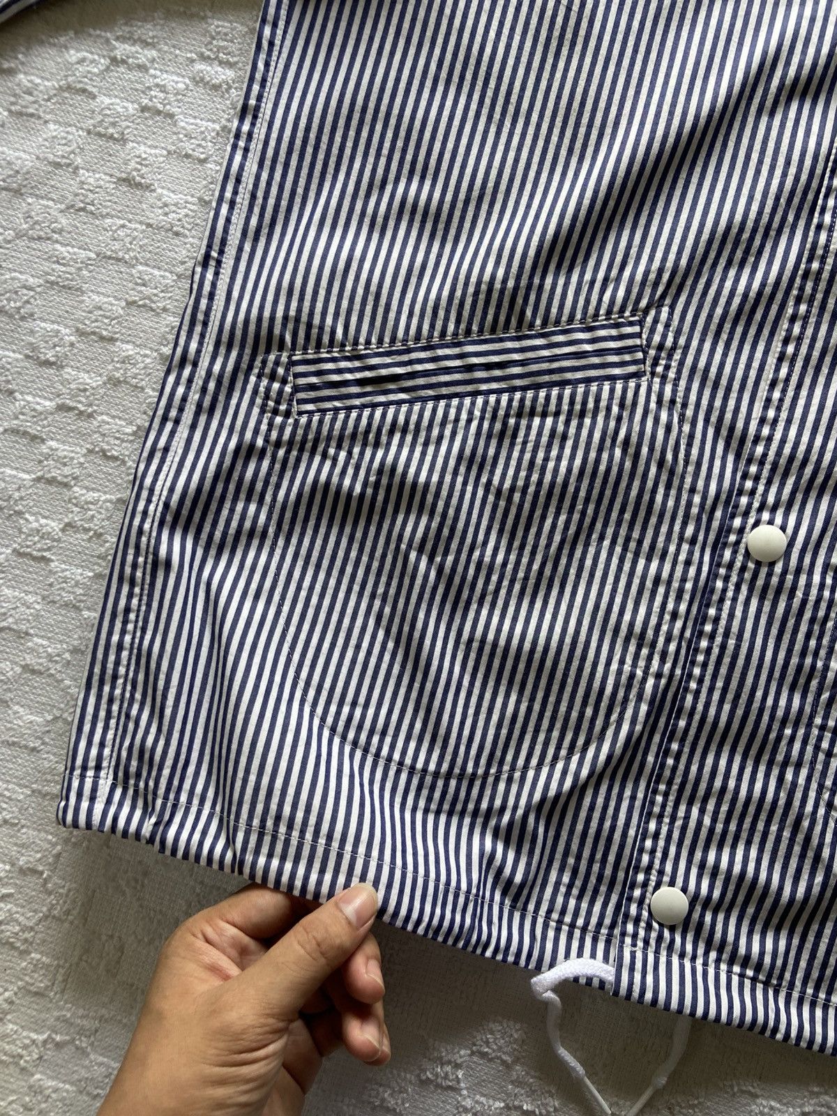 Sophnet. Sophnet L/S Coach Shirt ( 2 Pockets ) Size US S / EU 44-46 / 1 - 5 Thumbnail