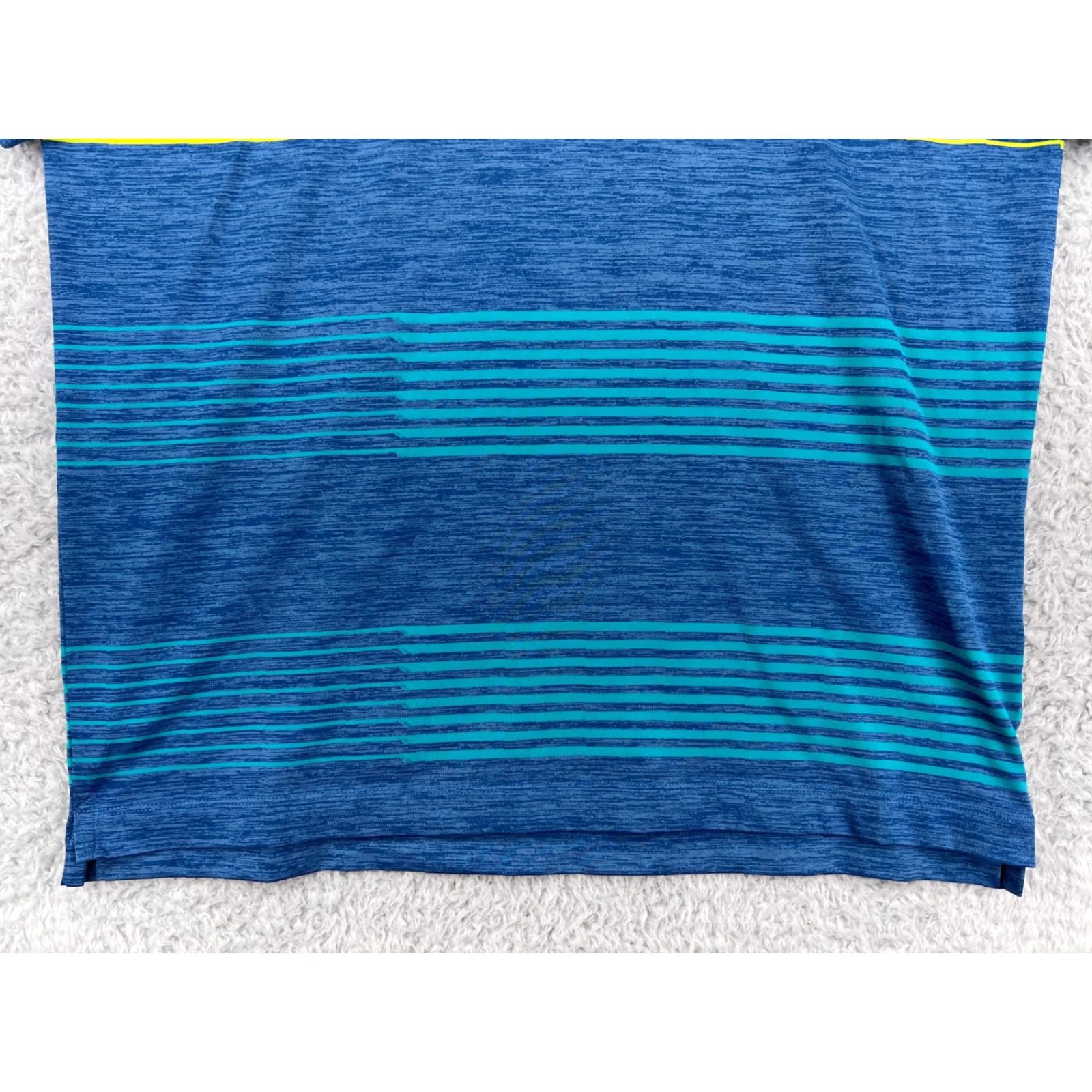 Nike Nike Polo Shirt Mens XL Blue Striped Nike Dri-Fit Golf Polo Shirt Men’s ショ Size US XL / EU 56 / 4 - 6 Thumbnail