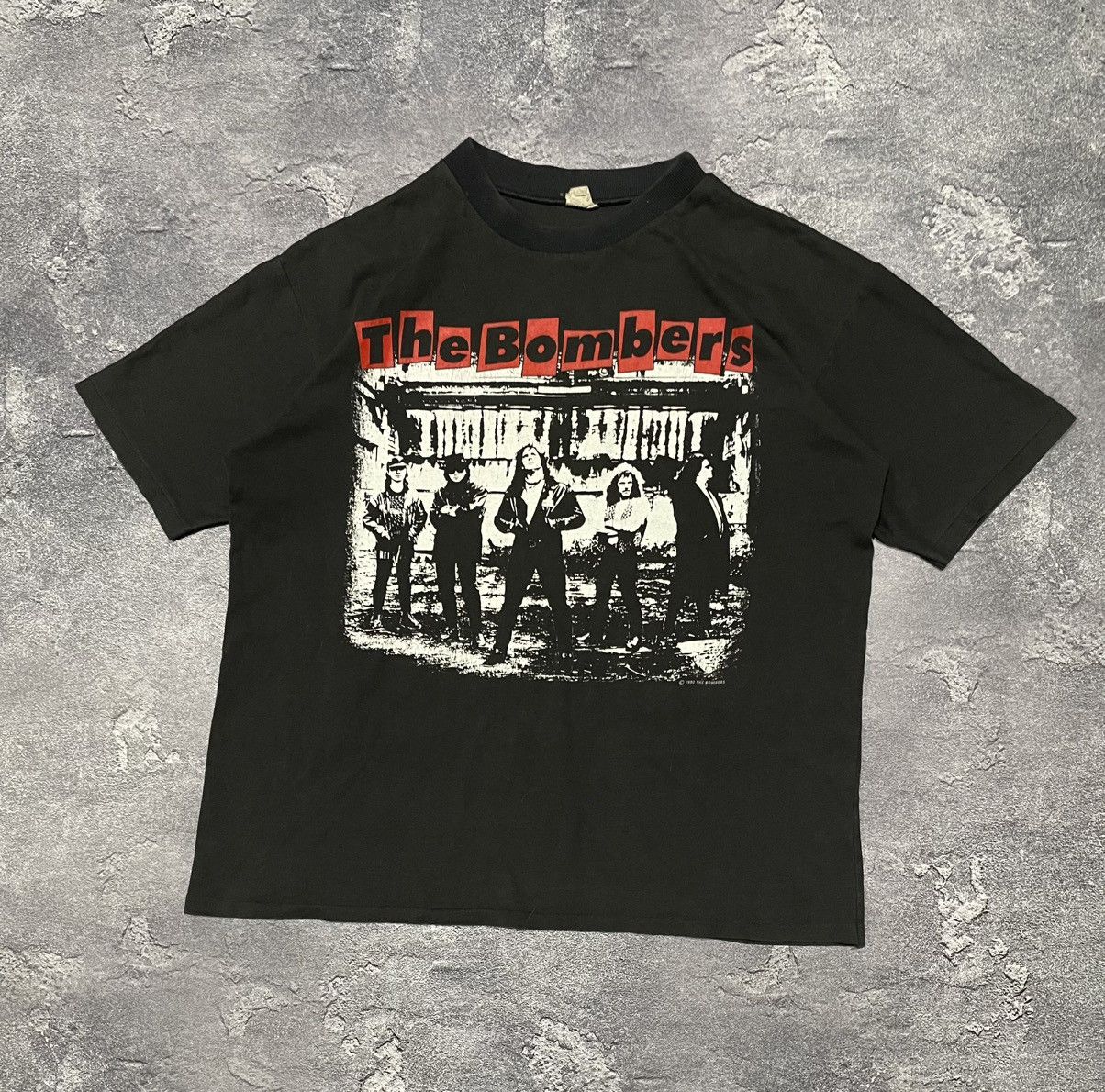 Band Tees Rare 1990 The Bombers Aim High Rock Band Tee T Shirt Size US M / EU 48-50 / 2 - 1 Thumbnail