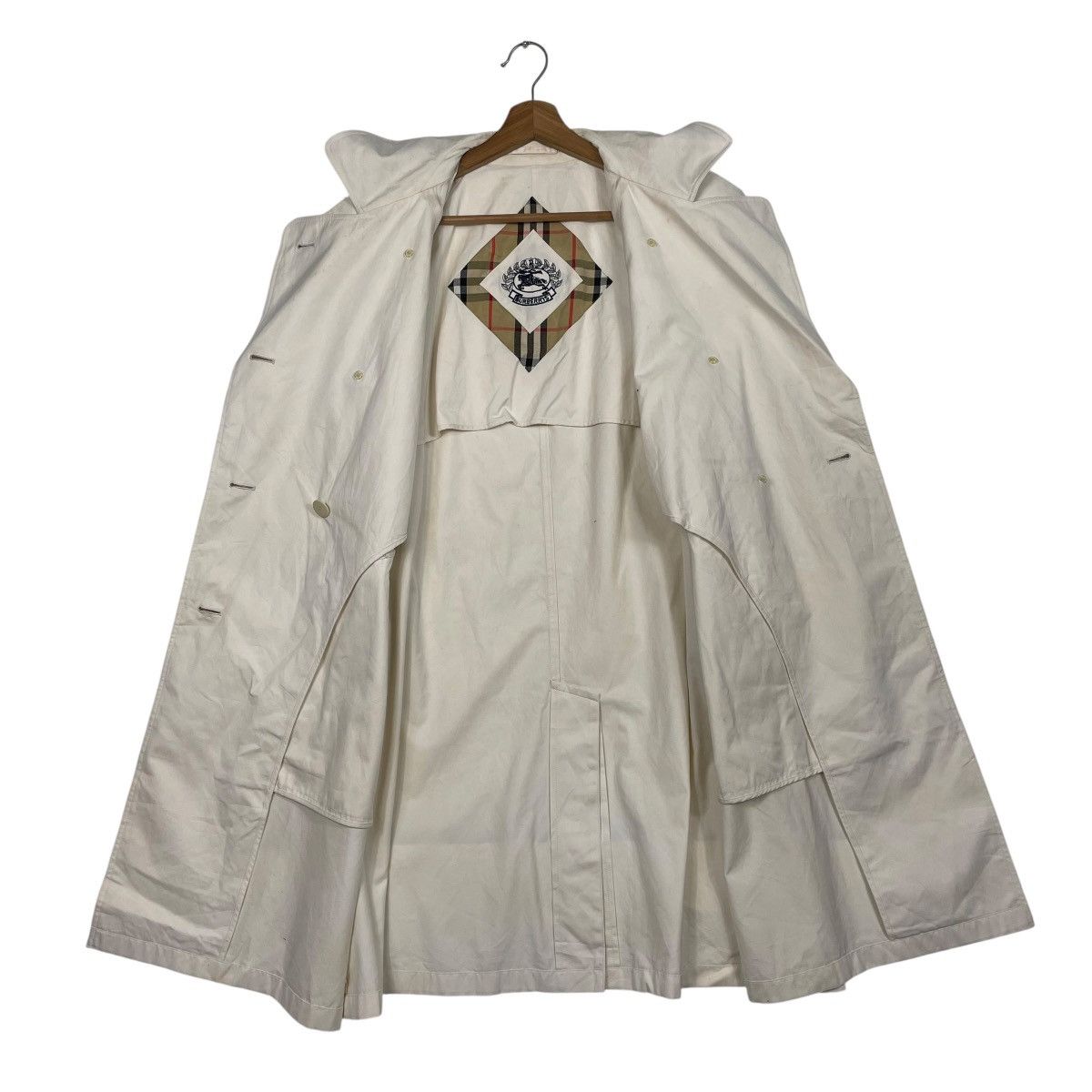 Burberry Burberrys Double Breasted Trench Coat Size M / US 6-8 / IT 42-44 - 12 Thumbnail