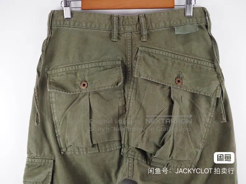 Kapital Kapital Size 2 Army green streamer workwear Size US 32 / EU 48 - 4 Thumbnail
