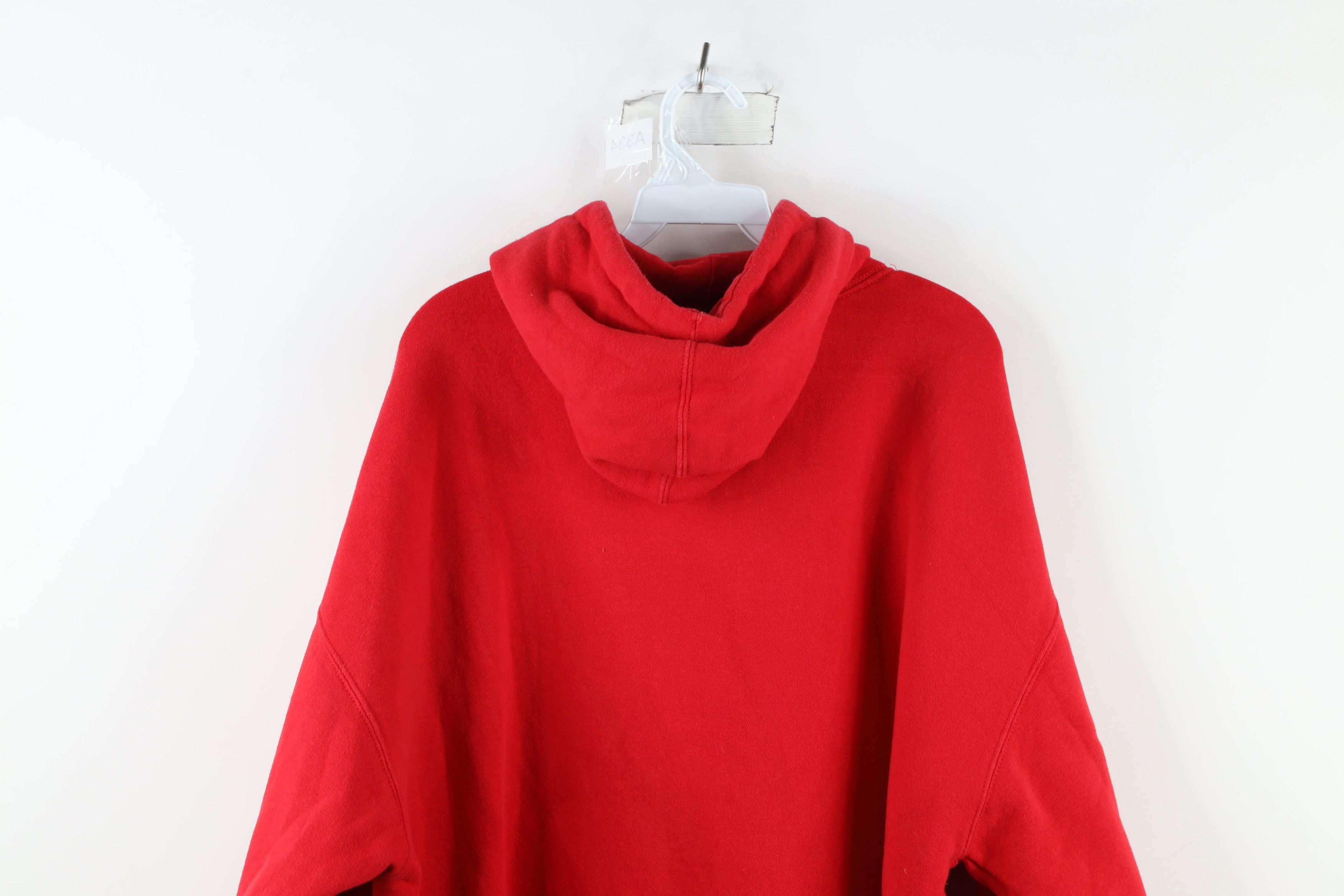 Vintage Vintage Out Heavyweight Ohio State University Hoodie Red Size US XL / EU 56 / 4 - 11 Thumbnail