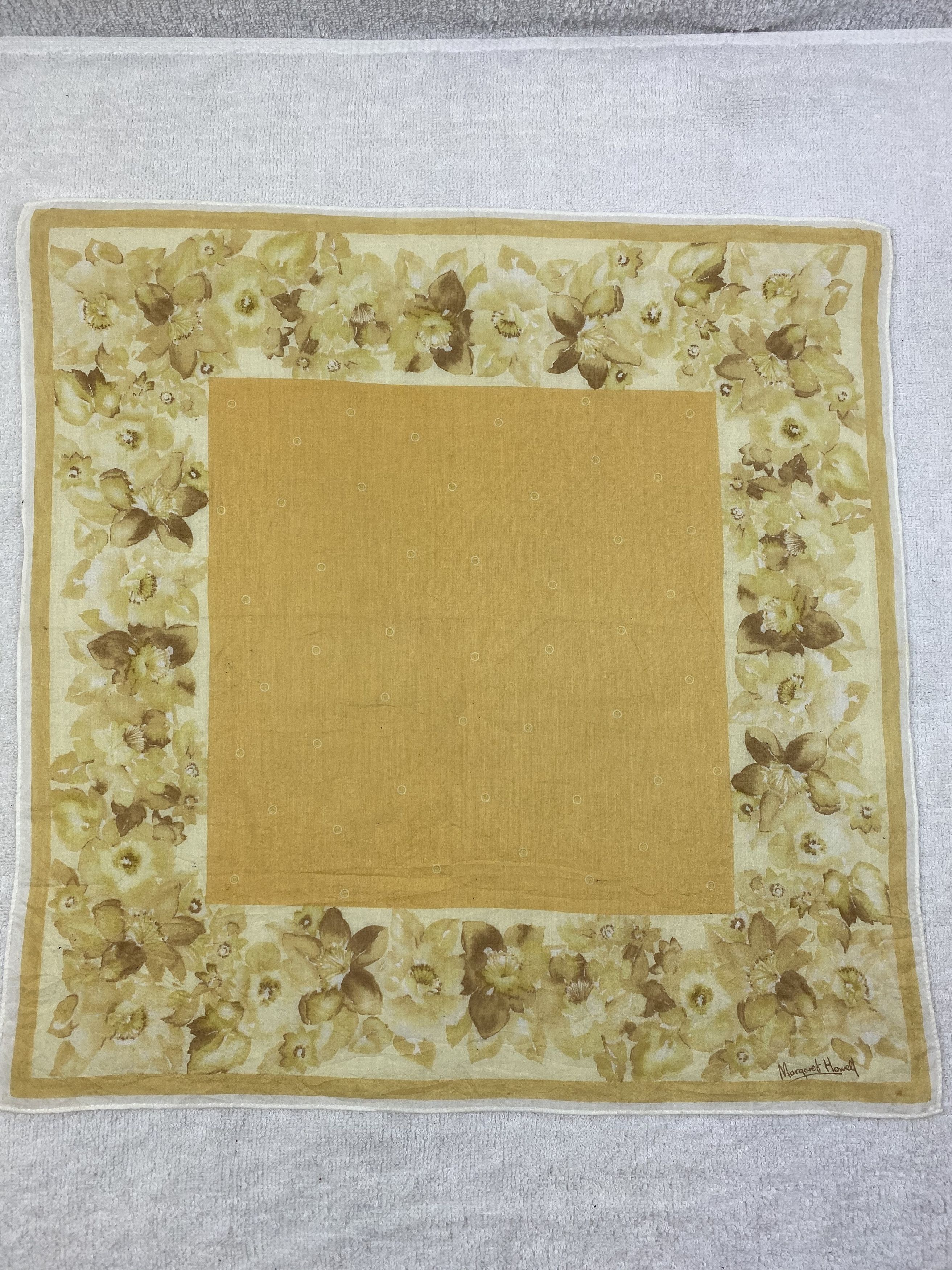 Margaret Howell Margaret Howell Floral Handkerchief / Bandana / Neckerchief Size ONE SIZE - 3 Thumbnail