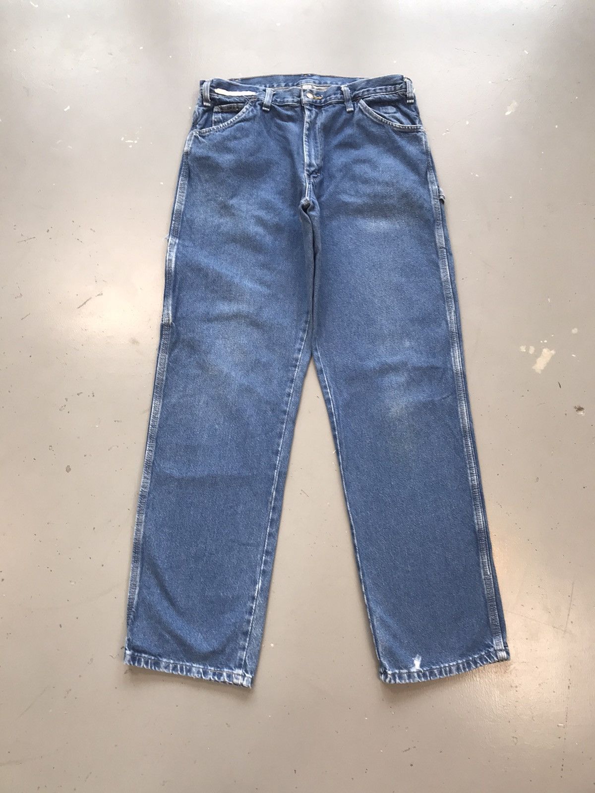 Dickies × Vintage Vintage dickies carpenter straight fit denim Size US 34 / EU 50 - 2 Thumbnail